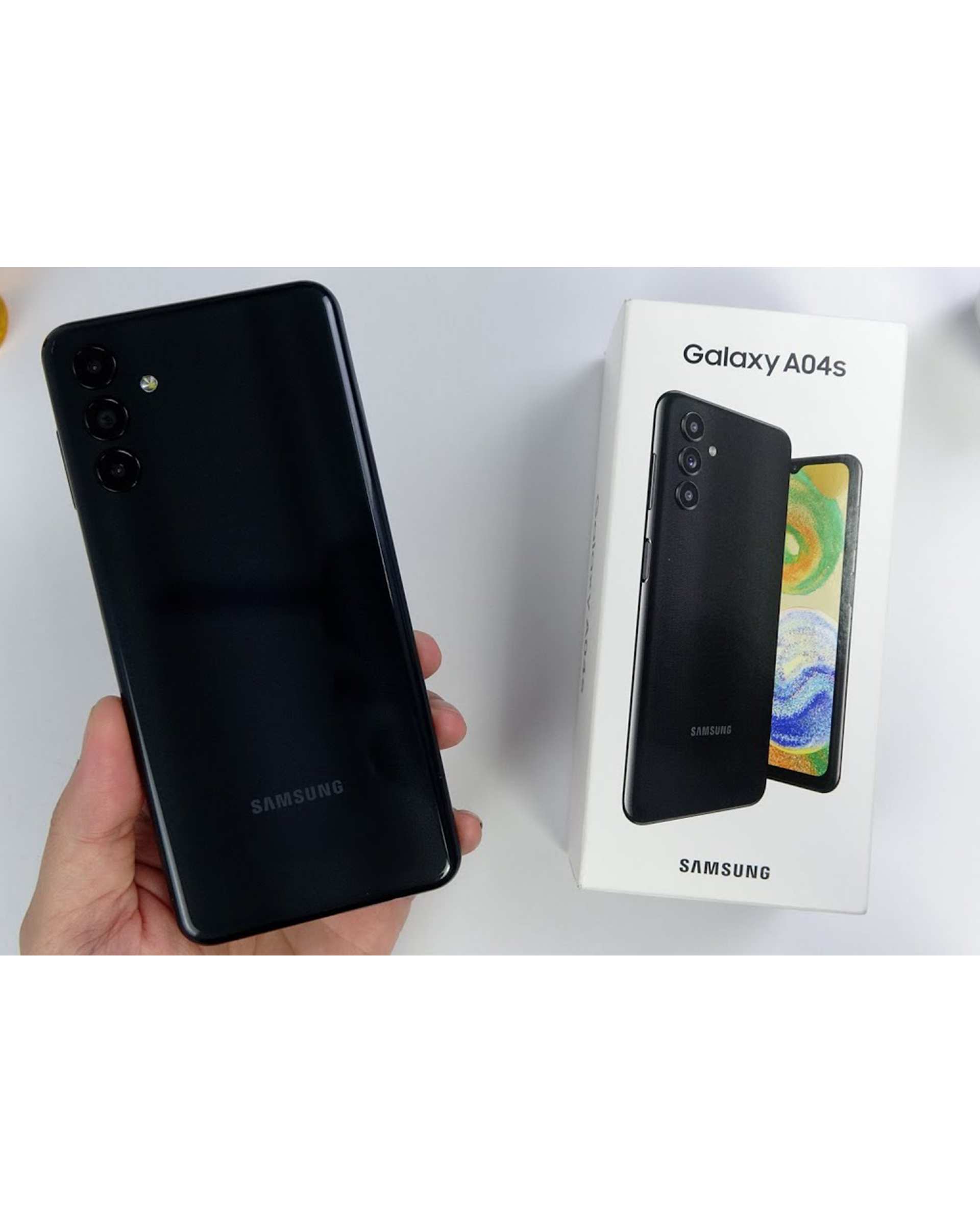 گوشی موبایل سامسونگ مدل Galaxy A04s دو سیم کارت ظرفیت 64 گیگابایت و رم 4 گیگابایت مشکی