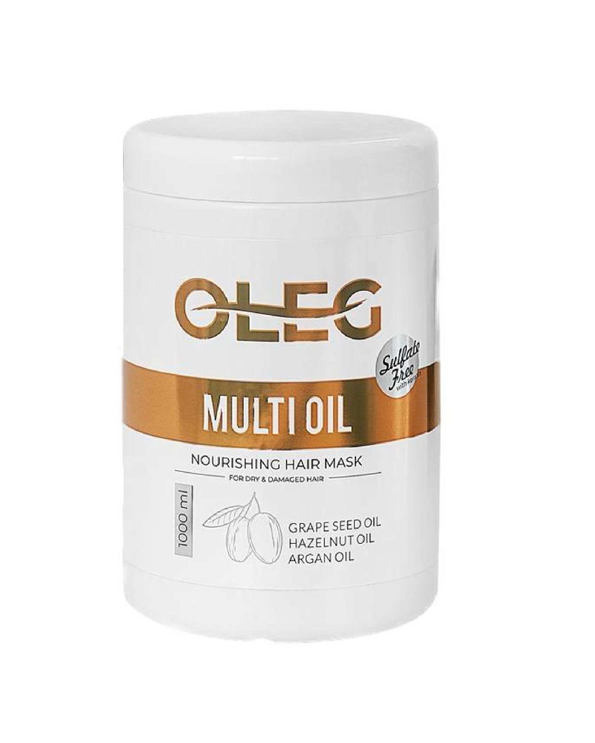 ماسک موهای خشک و آسیب دیده اولگ Oleg مدل Multi Oil حجم 1000ml