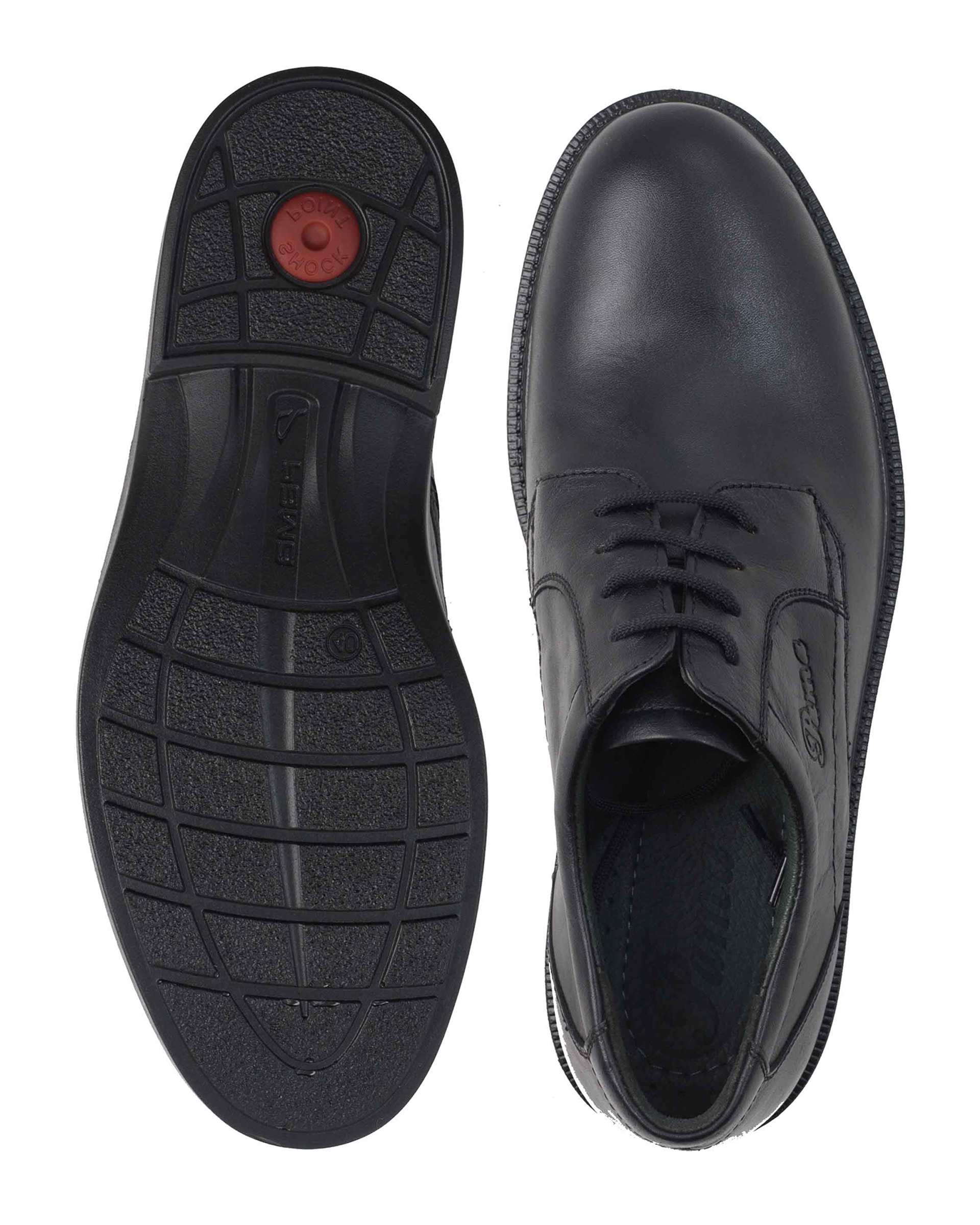 کفش چرم مردانه رسمی مشکی پاما Pama مدل K0310