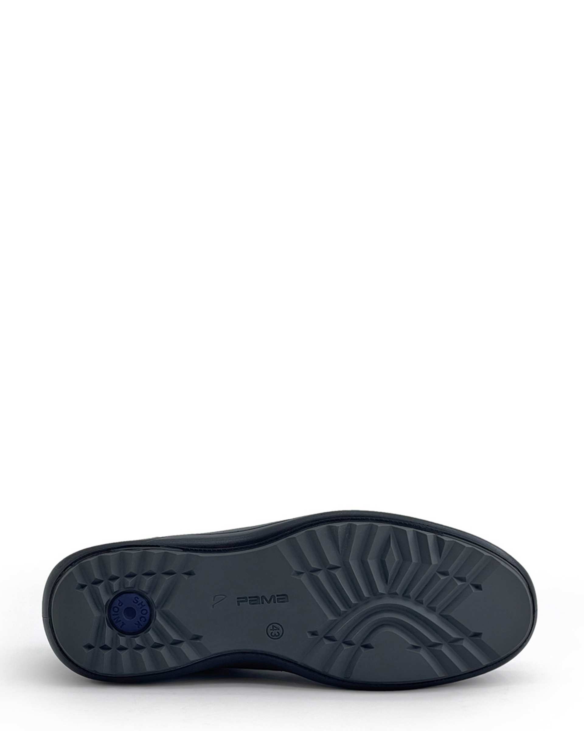 کفش چرم مردانه کژوال مشکی پاما Pama مدل K0511