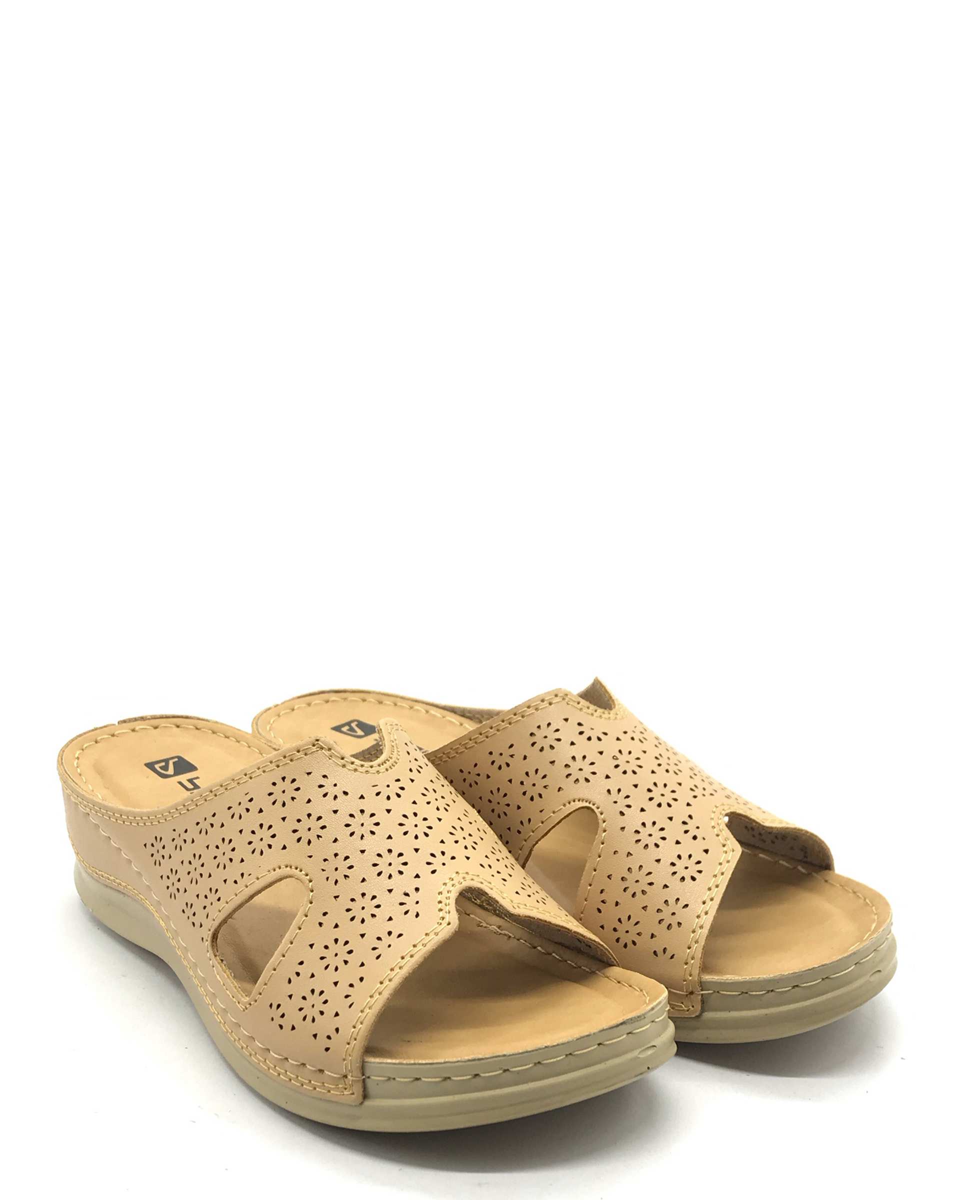 دمپایی زنانه دیبا کرم پاما Pama مدل HZDBA