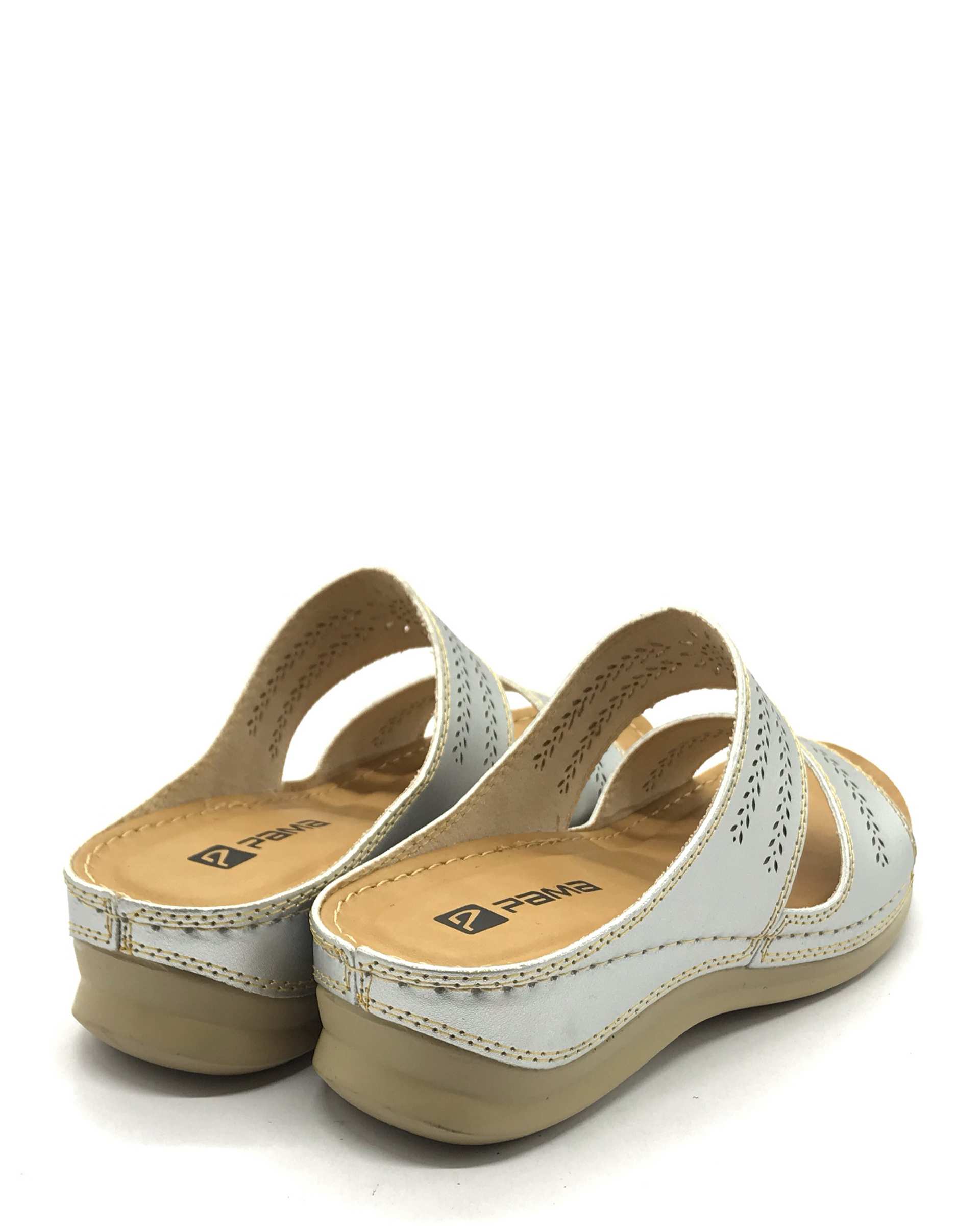 دمپایی زنانه دیور نقره ای پاما Pama مدل HZDOR