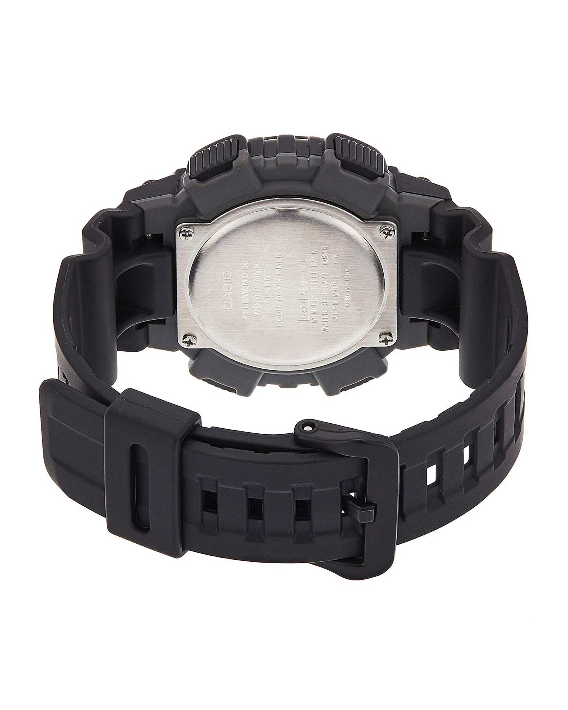 ساعت مچی مردانه عقربه ای و دیجیتال کاسیو Casio مدل AEQ-110W-1A3