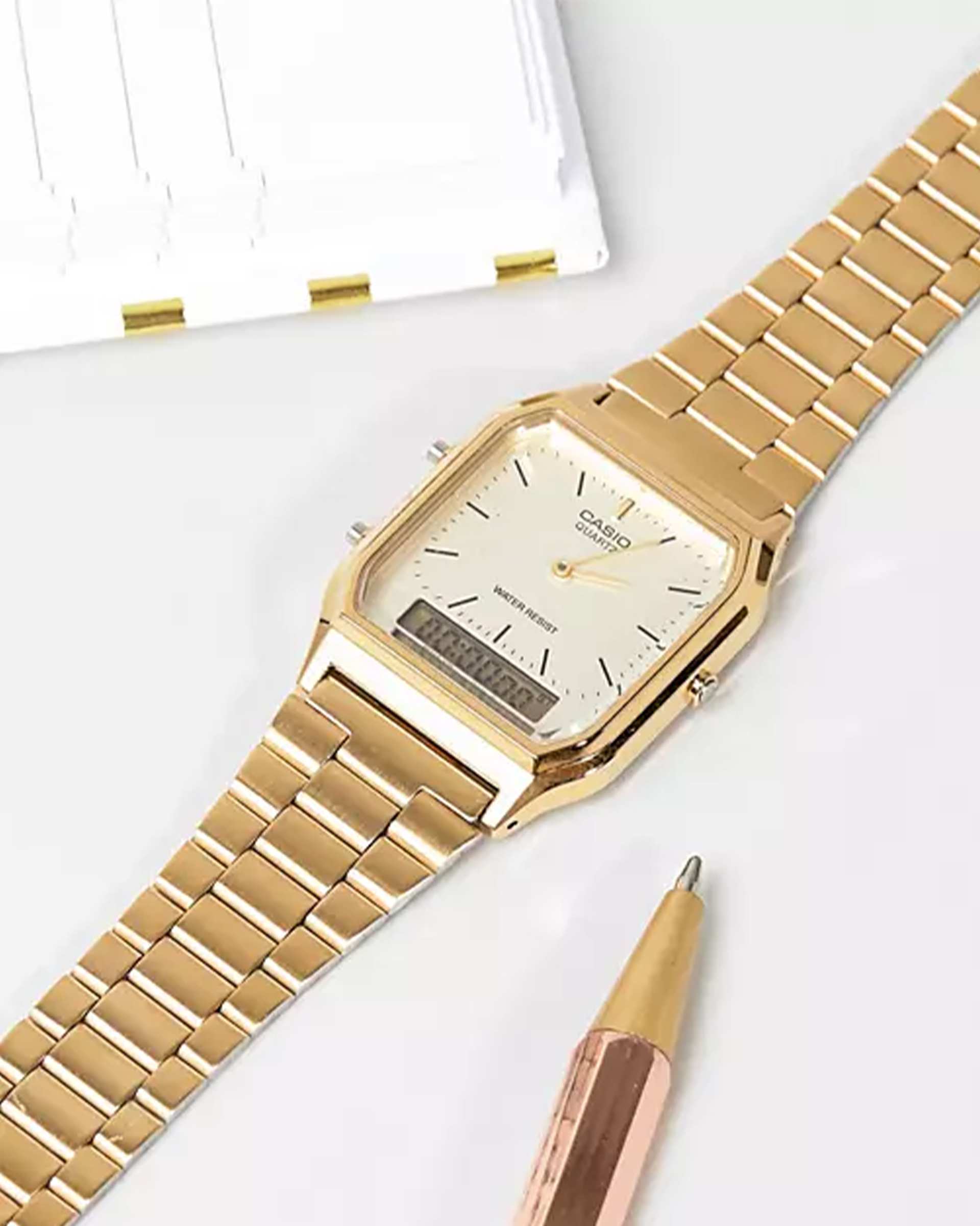 ساعت مچی عقربه ای کاسیو Casio مدل AQ-230GA-9DMQ