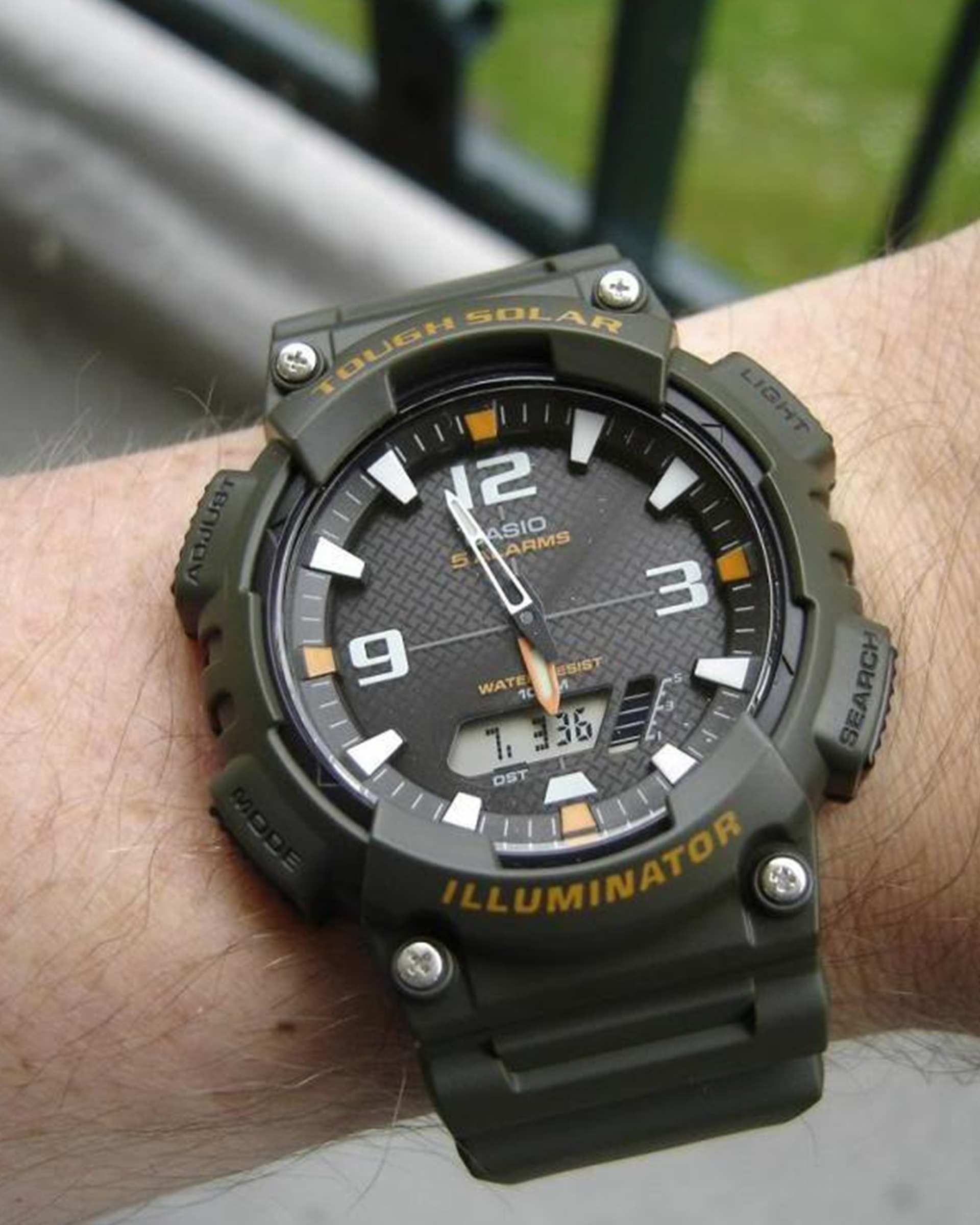 ساعت مچی مردانه عقربه ای کاسیو Casio مدل AQ-S810W-3A