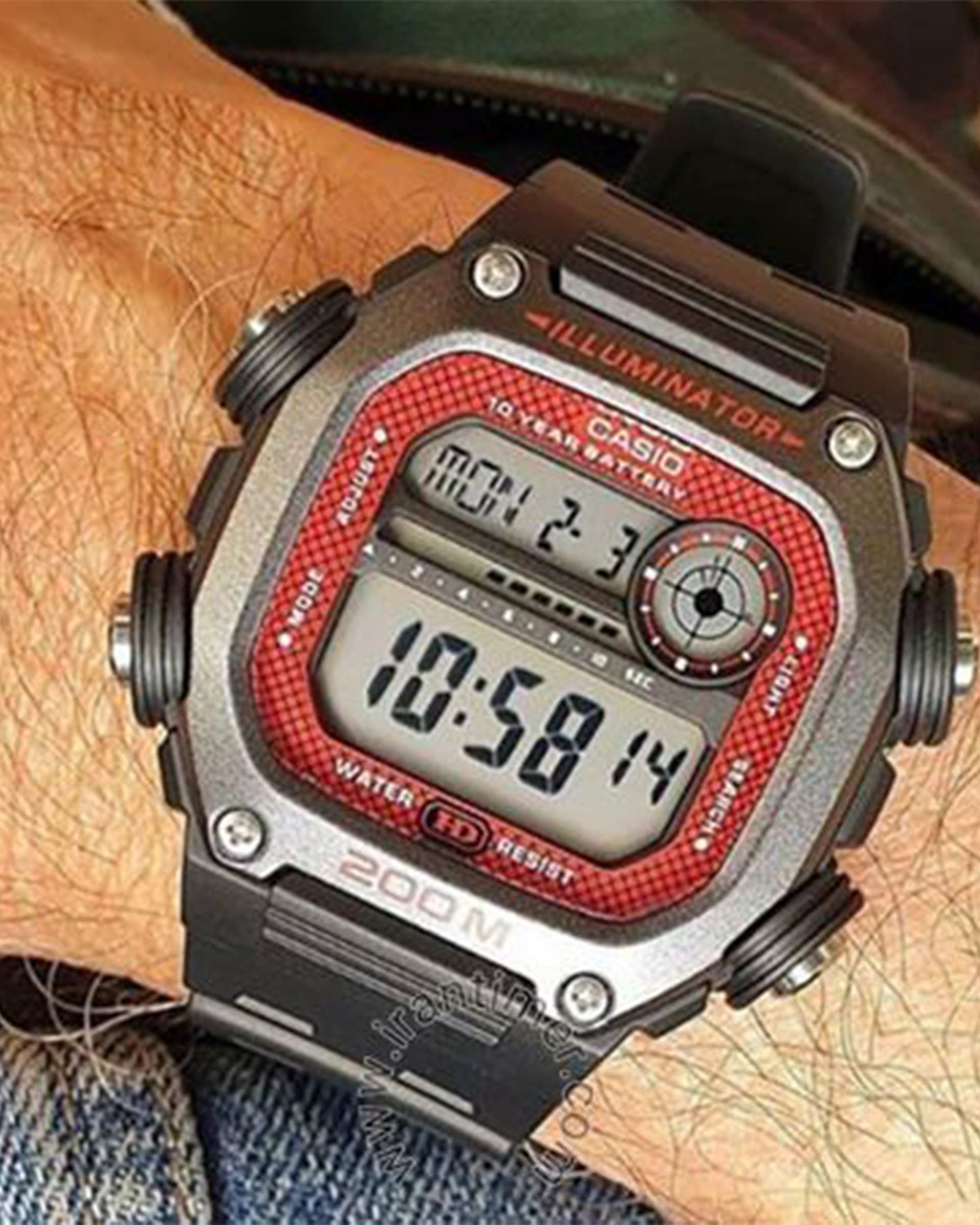 ساعت مچی مردانه دیجیتال کاسیو Casio مدل DW-291H-1BVDF