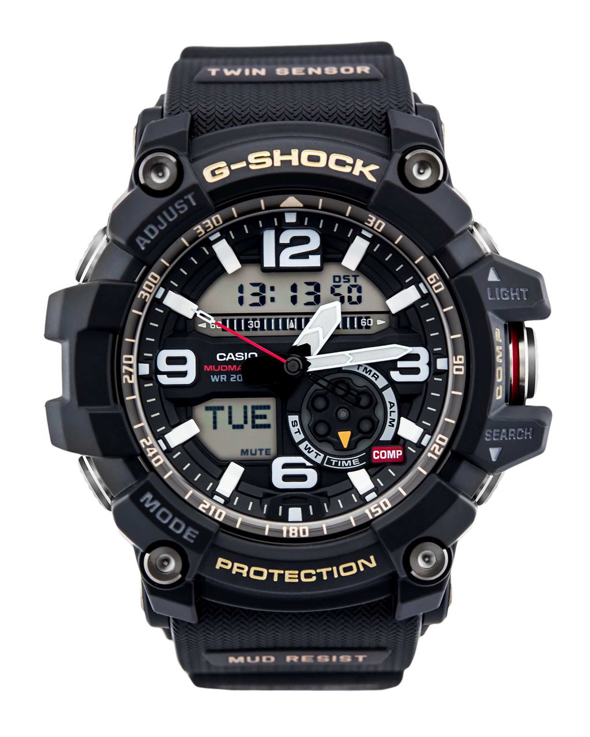 ساعت مچی مردانه عقربه ای و دیجیتال کاسیو Casio مدل GG-1000-1A