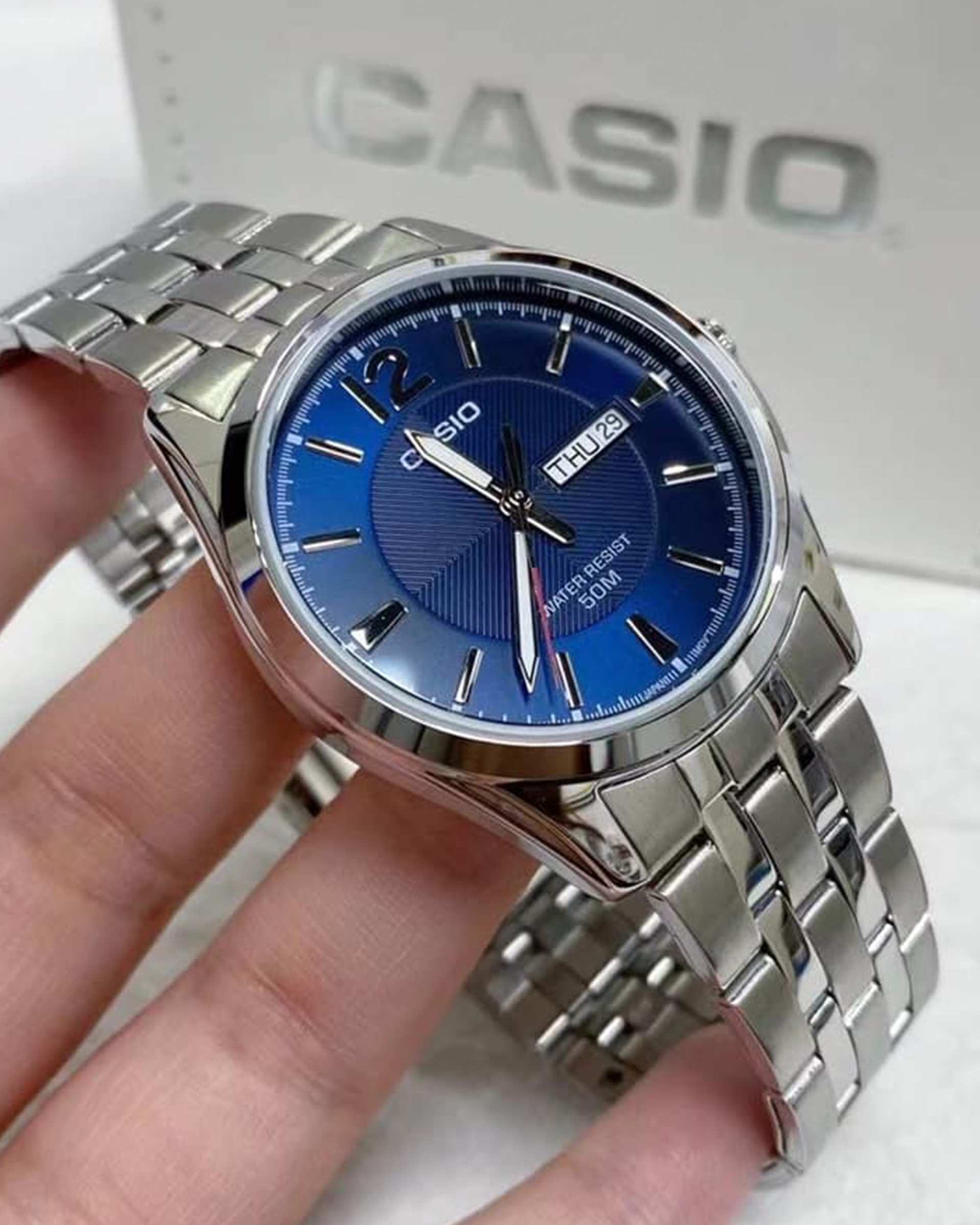 ساعت مچی مردانه عقربه ای کاسیو Casio مدل MTP-1335D-2A
