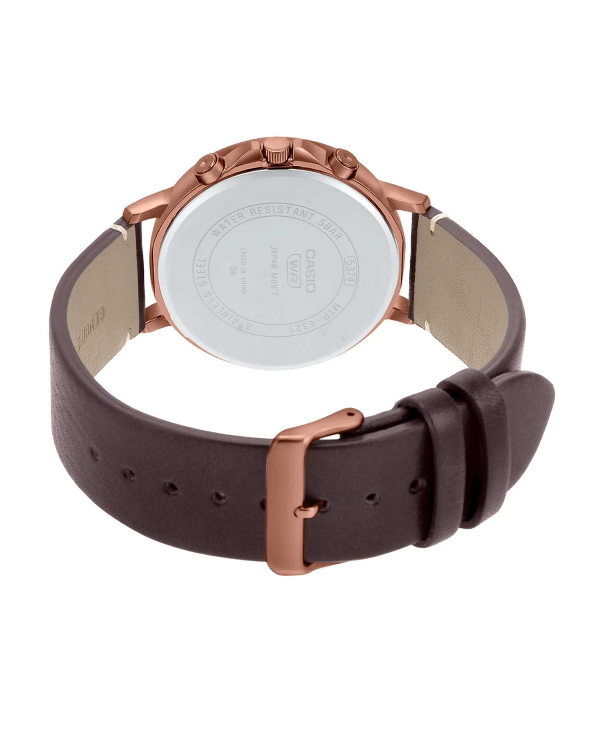 ساعت مچی مردانه عقربه ای کاسیو Casio مدل MTP-E321RL-5AVDF