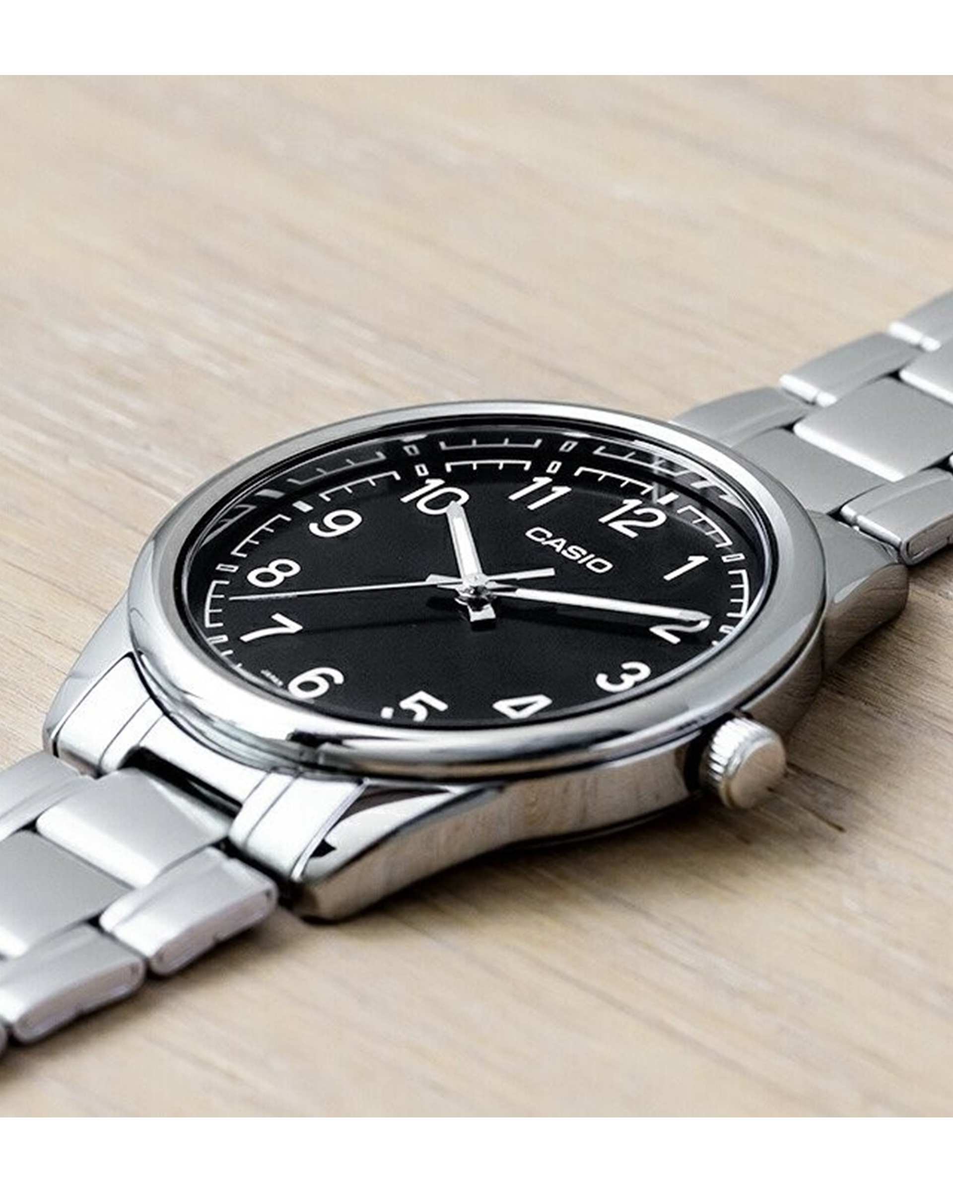 ساعت مچی مردانه عقربه ای کاسیو Casio مدل MTP-V005D-1B4UDF