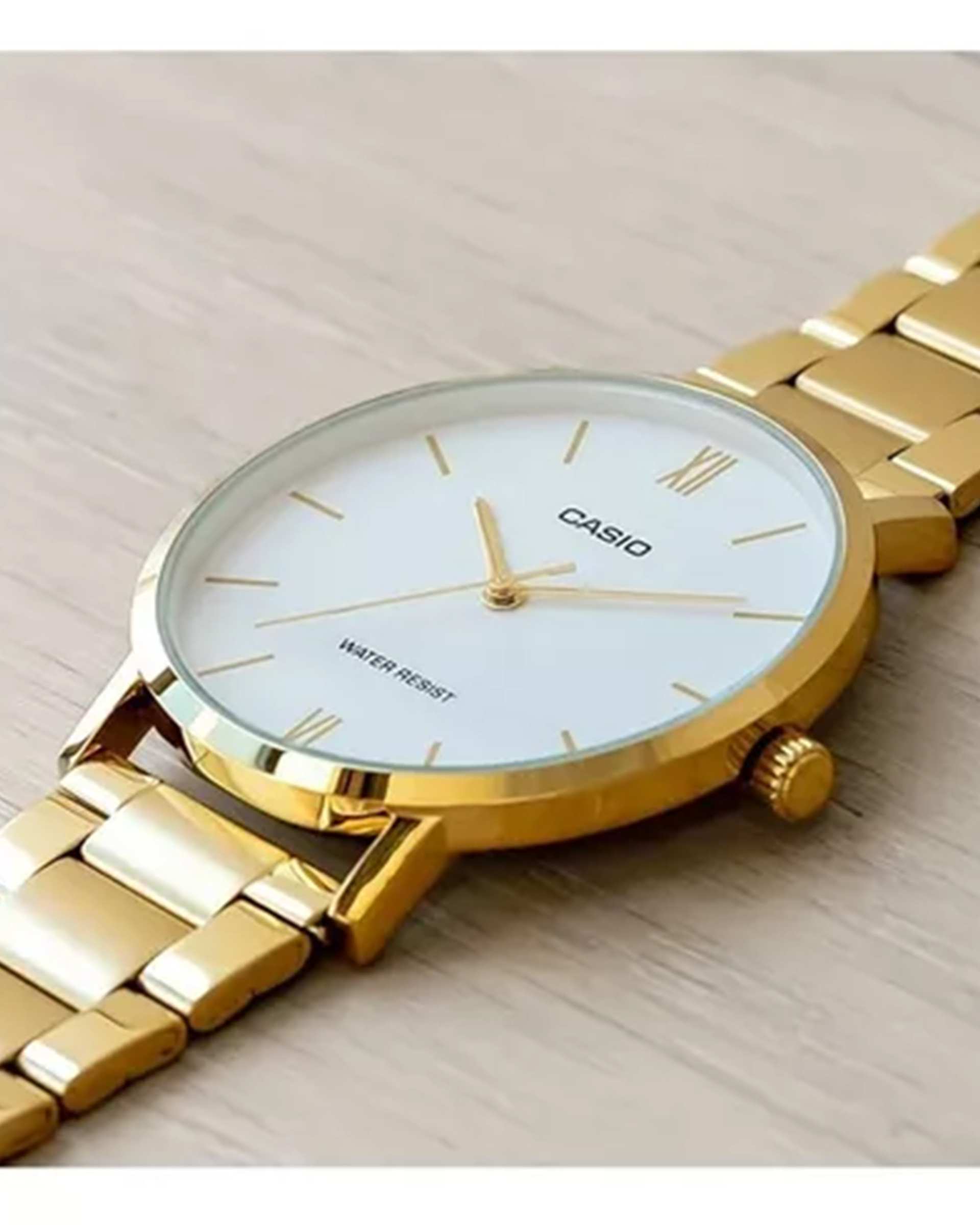 ساعت مچی مردانه عقربه ای کاسیو Casio مدل MTP-VT01G-7BUDF