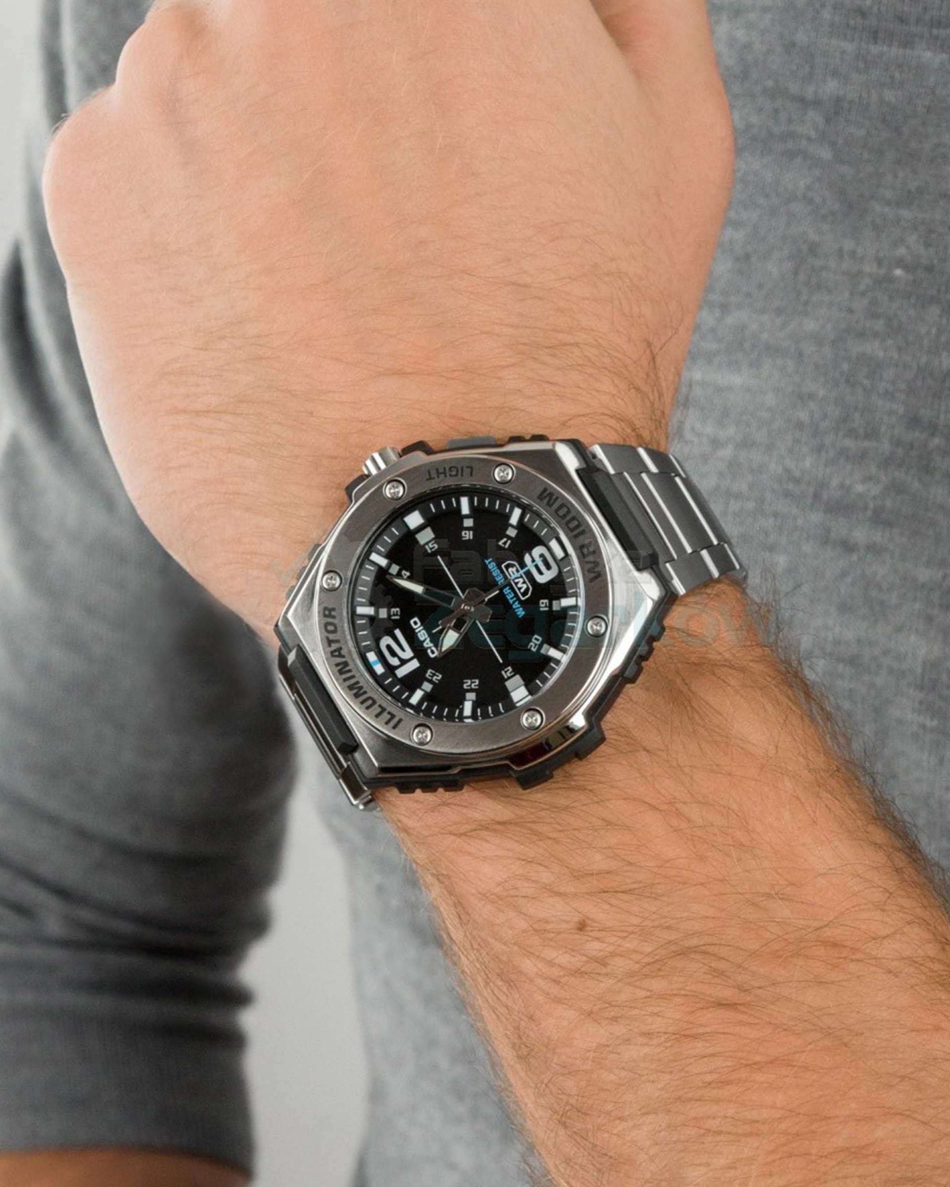 ساعت مچی مردانه عقربه ای کاسیو Casio مدل MWA-100HD-1AVDF