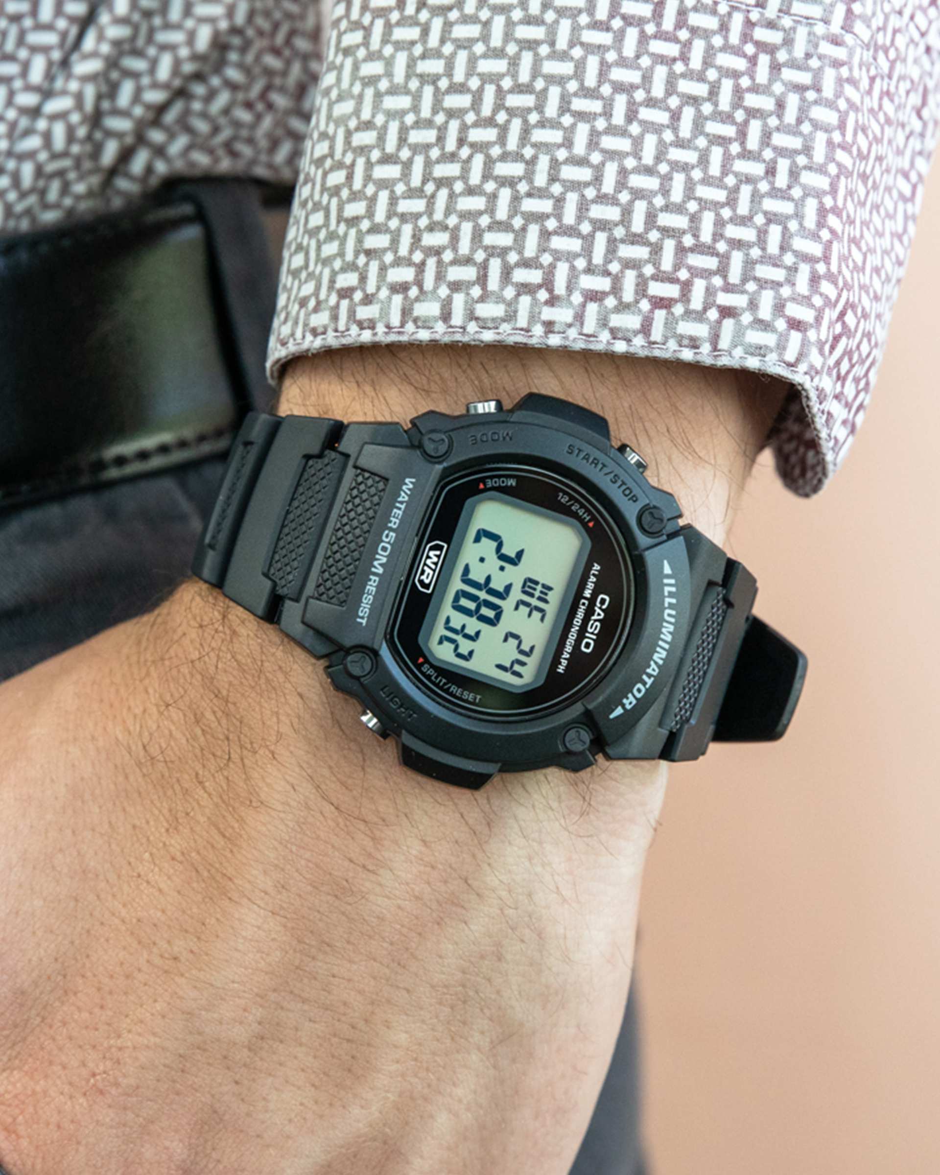 ساعت مچی دیجیتال کاسیو Casio مدل W-219H-1AVDF