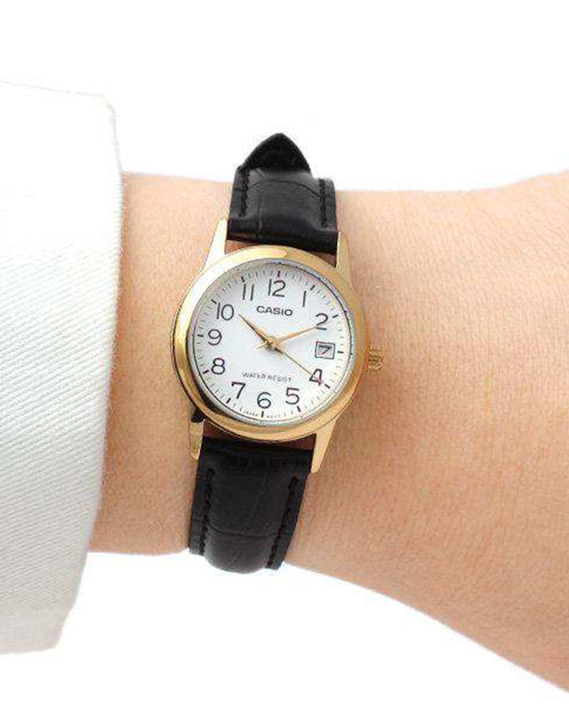 ساعت مچی زنانه عقربه ای کاسیو Casio مدل LTP-V002GL-7B2