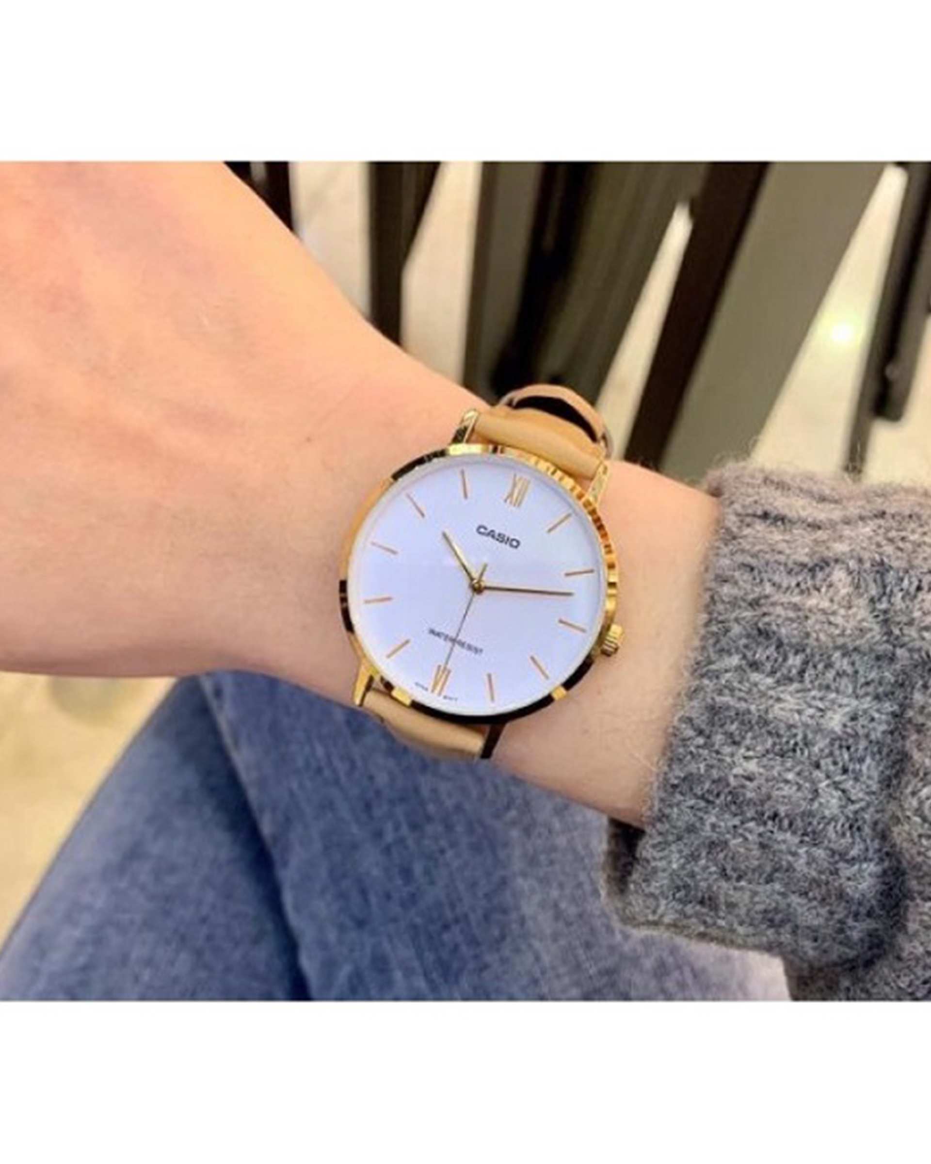 ساعت مچی زنانه عقربه ای کاسیو Casio مدل LTP-VT01GL-7BUDF