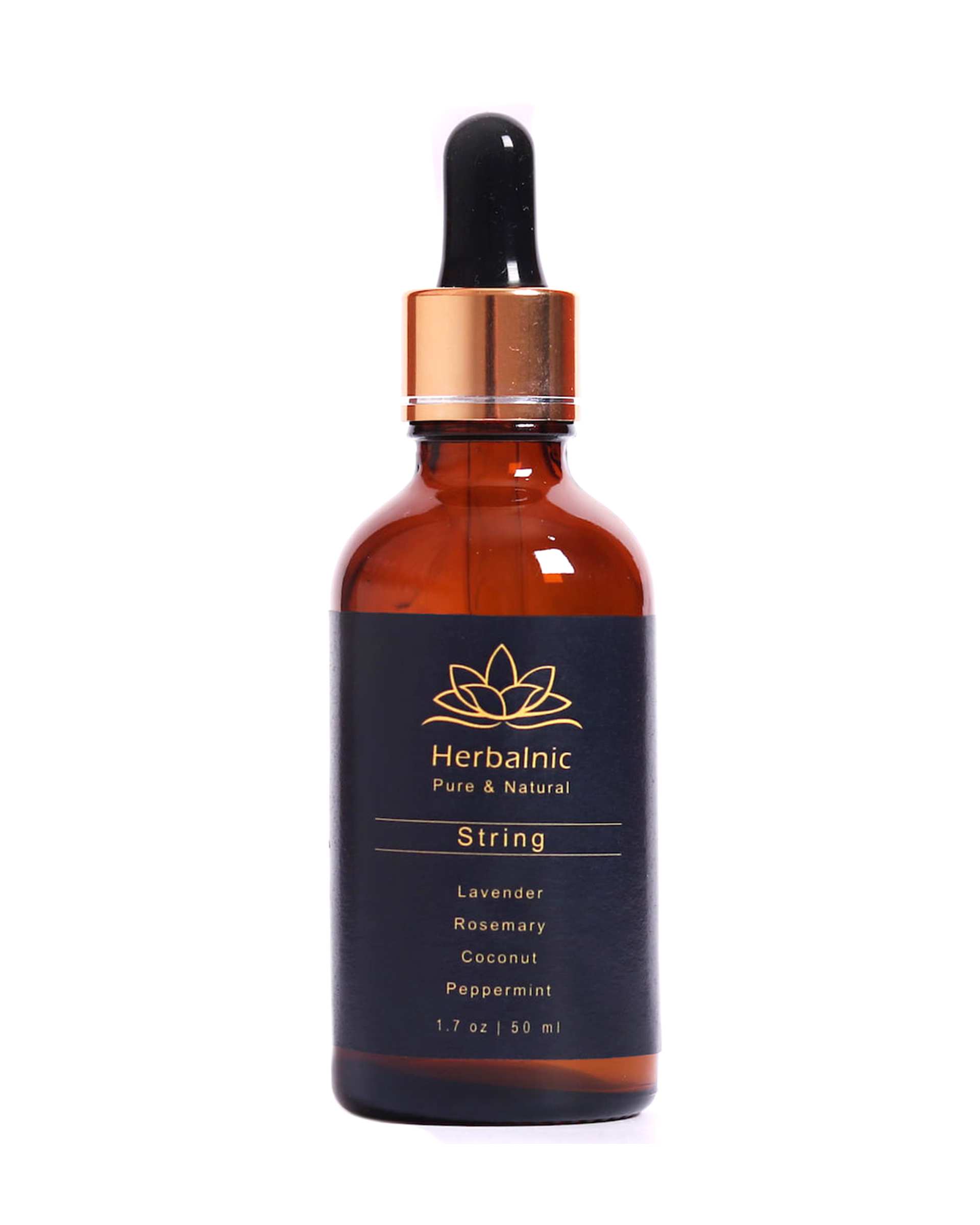 روغن تقویت کننده ریش و سبیل آقایان هربال نیک Herbalnic مدل ریسمان String