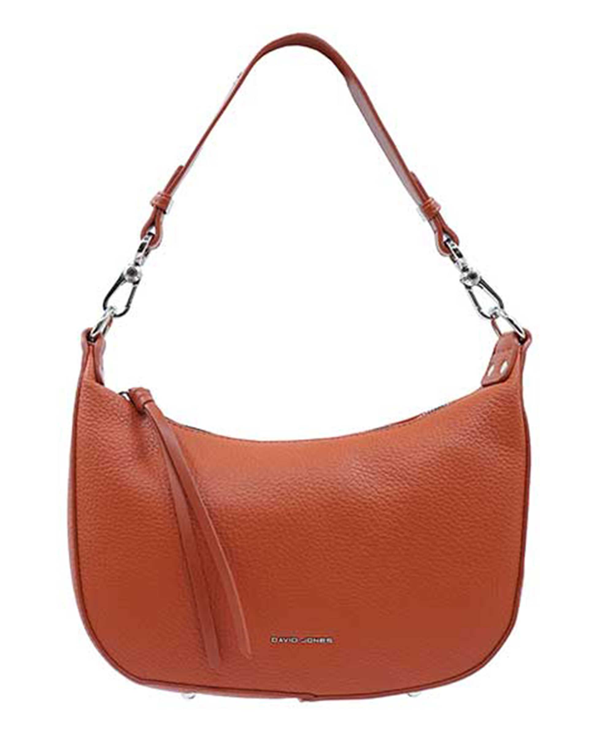 کیف زنانه دوشی نارنجی دیوید جونز David Jones مدل 6901-1 