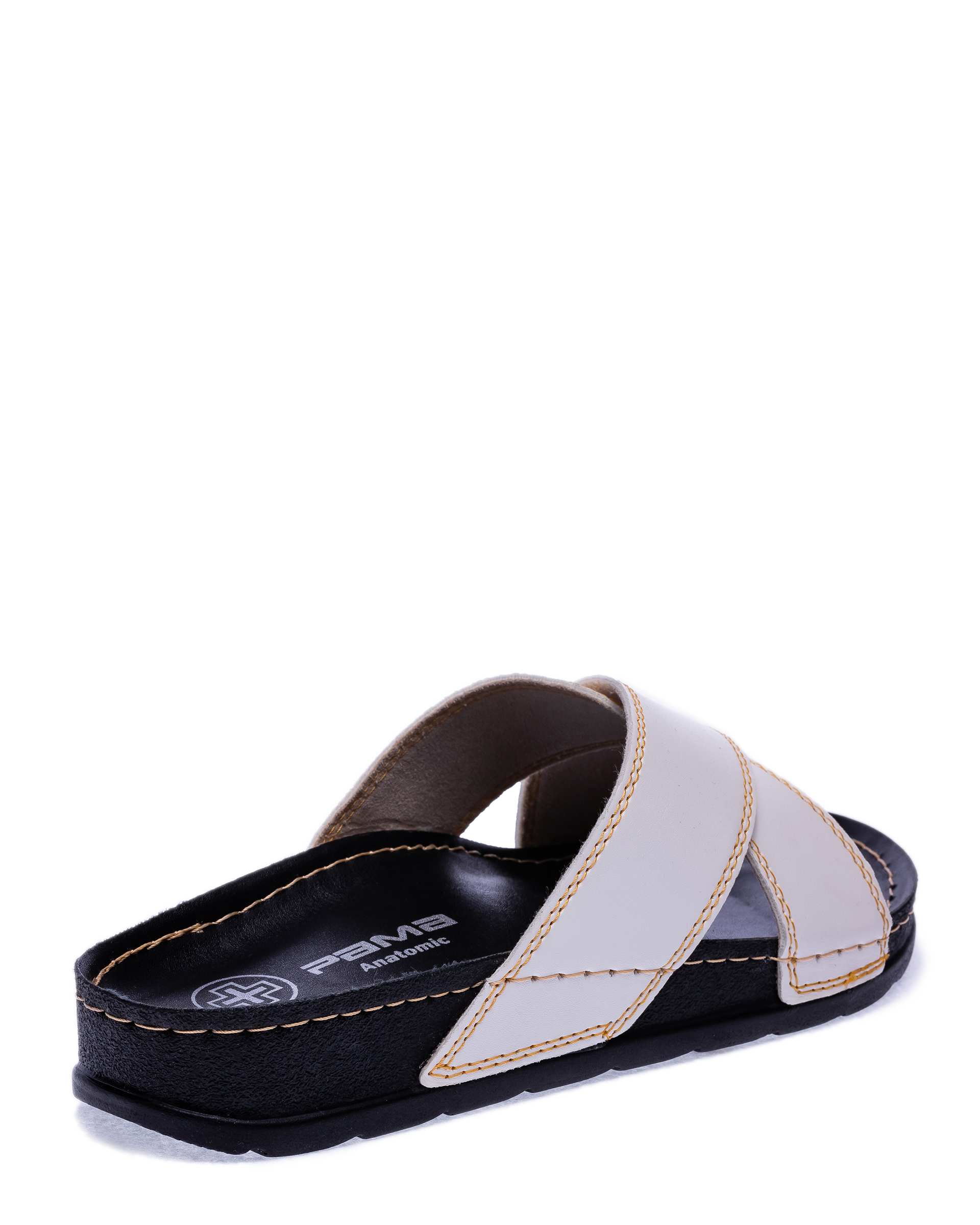 دمپایی زنانه رسپینا سفید پاما Pama مدل HZRSP