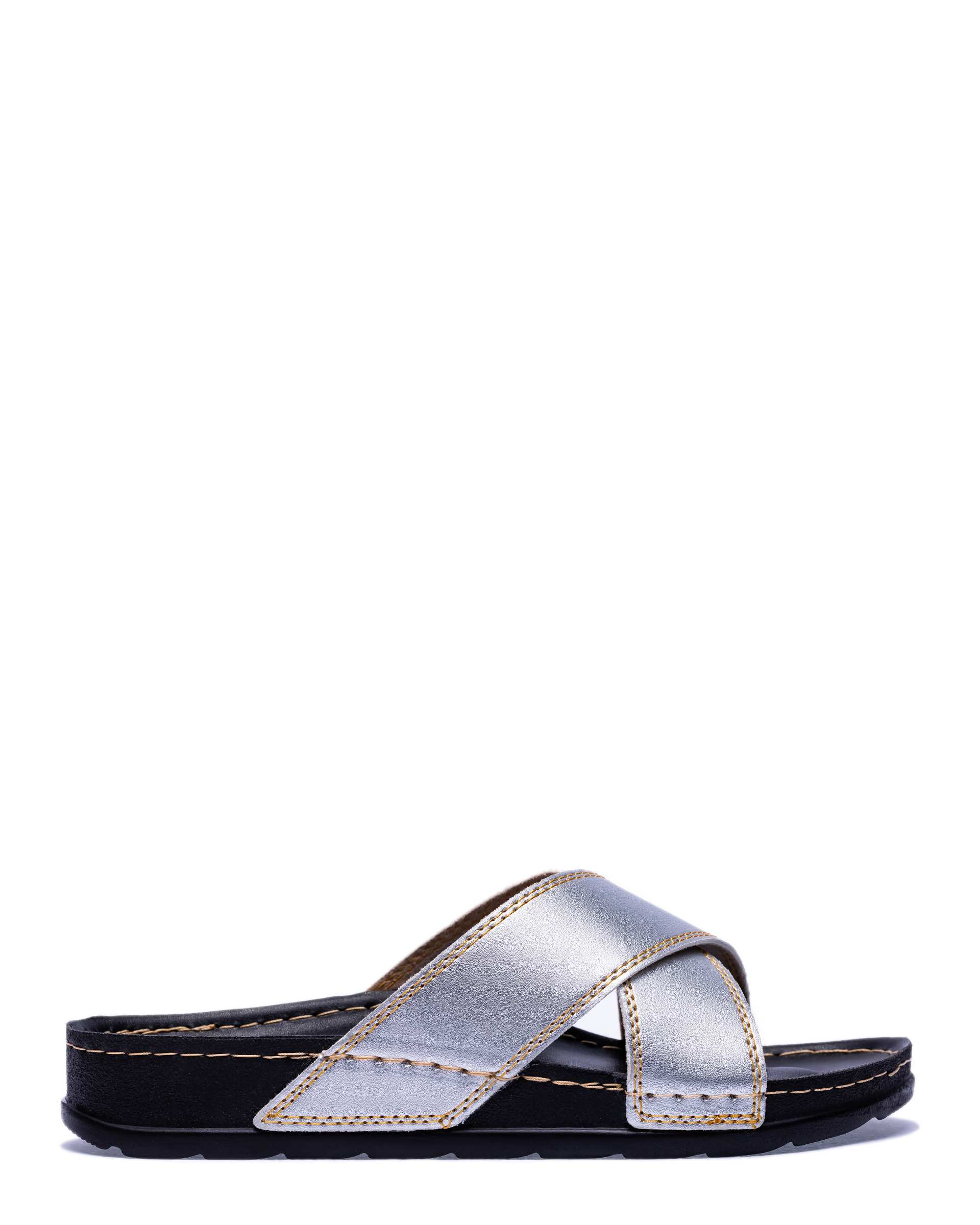 دمپایی زنانه رسپینا نقره ای پاما Pama مدل HZRSP