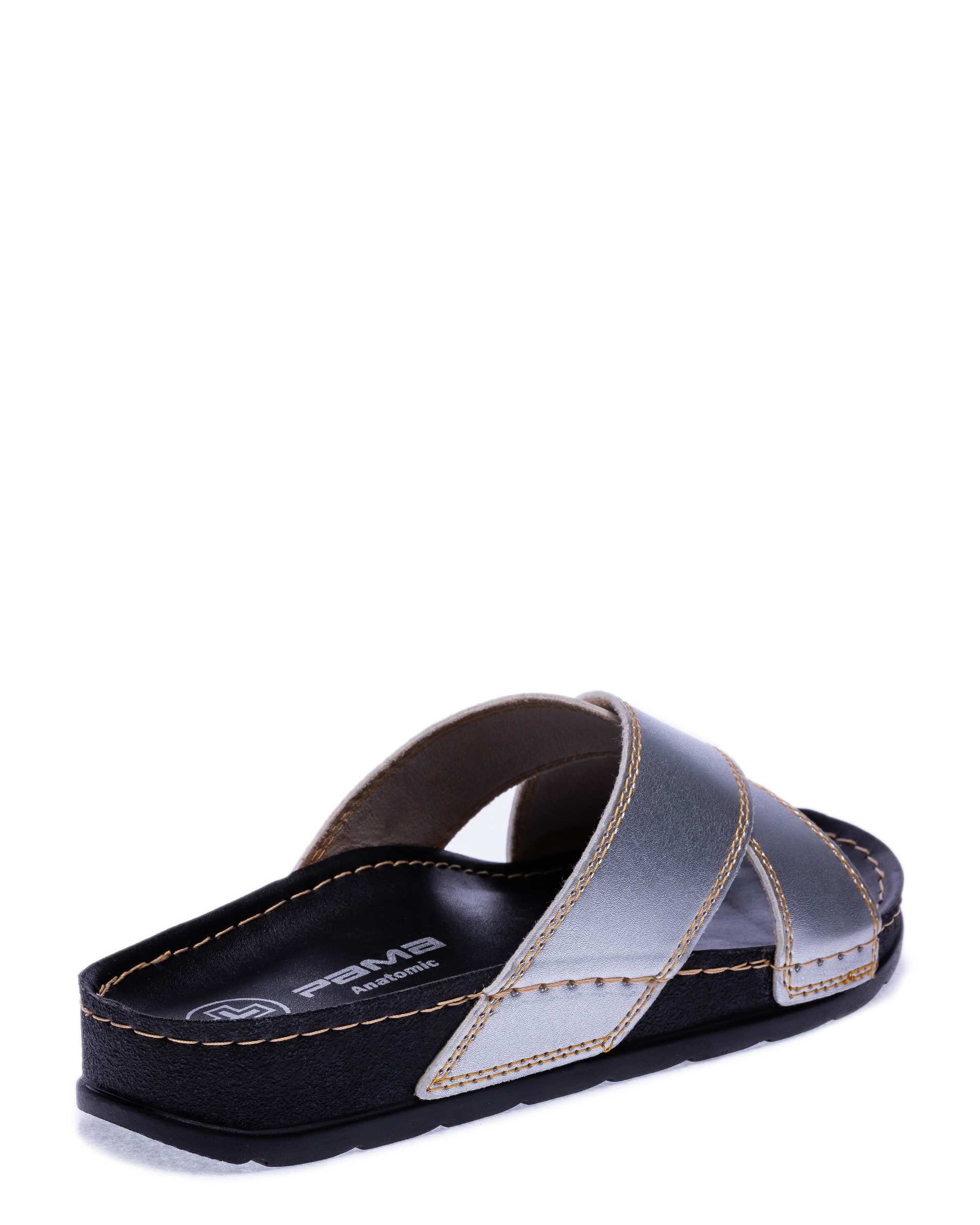 دمپایی زنانه رسپینا نقره ای پاما Pama مدل HZRSP