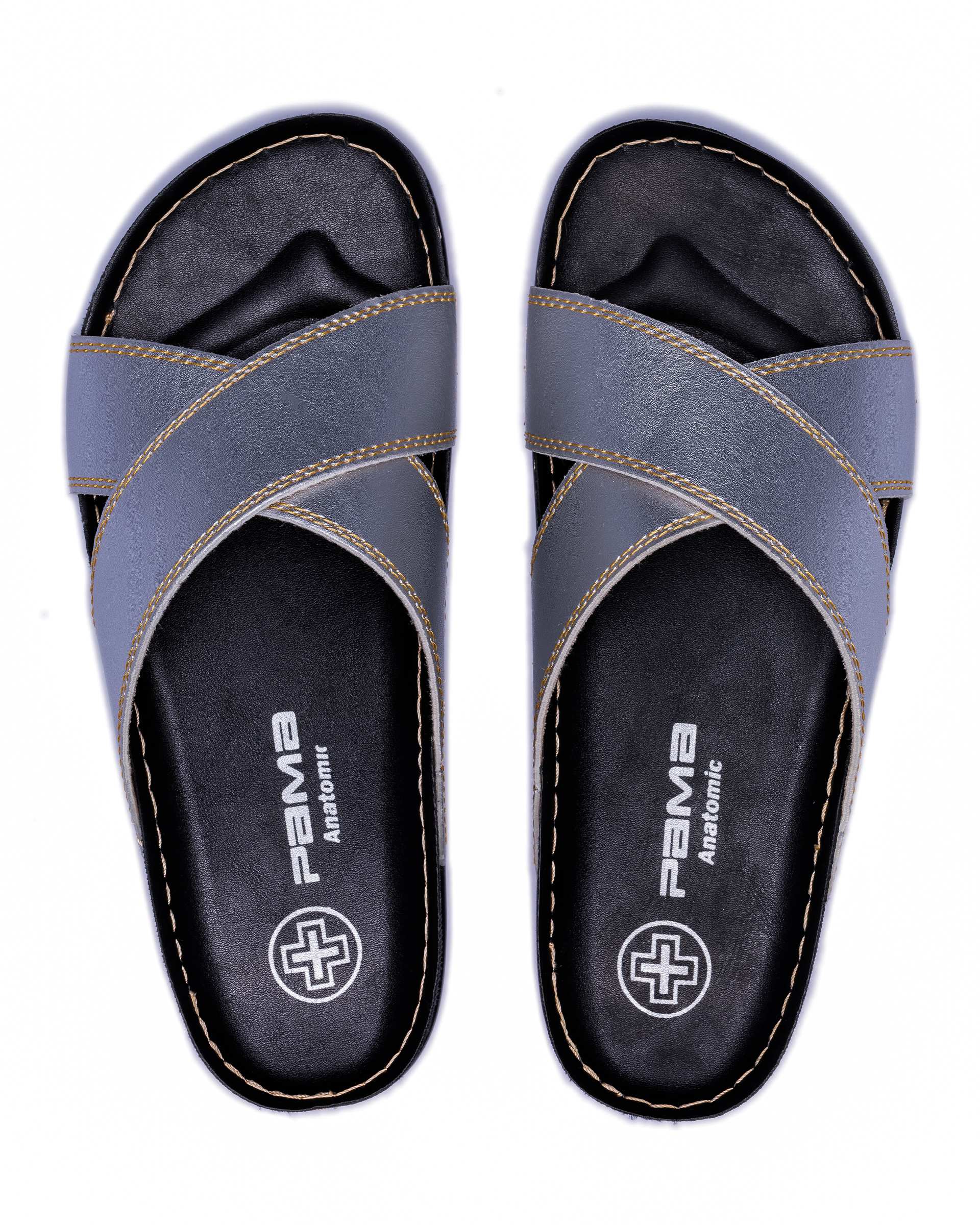 دمپایی زنانه رسپینا نقره ای پاما Pama مدل HZRSP