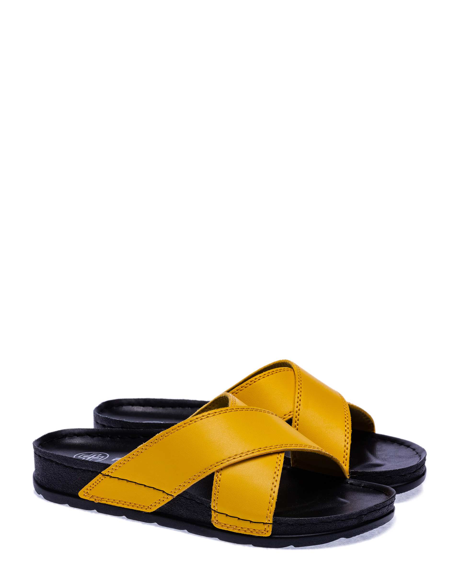 دمپایی زنانه رسپینا زرد پاما Pama مدل HZRSP