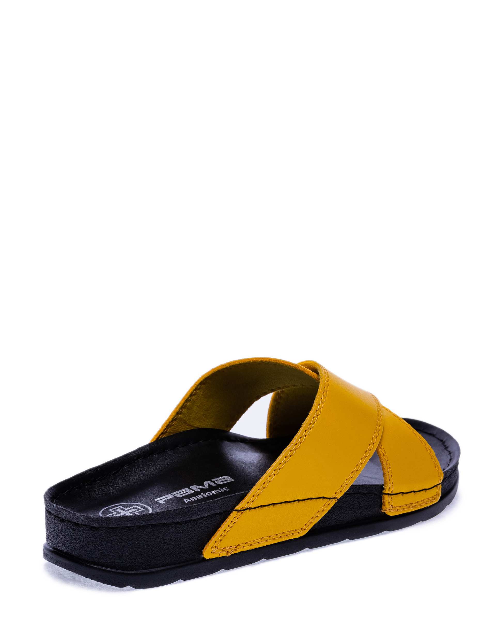 دمپایی زنانه رسپینا زرد پاما Pama مدل HZRSP