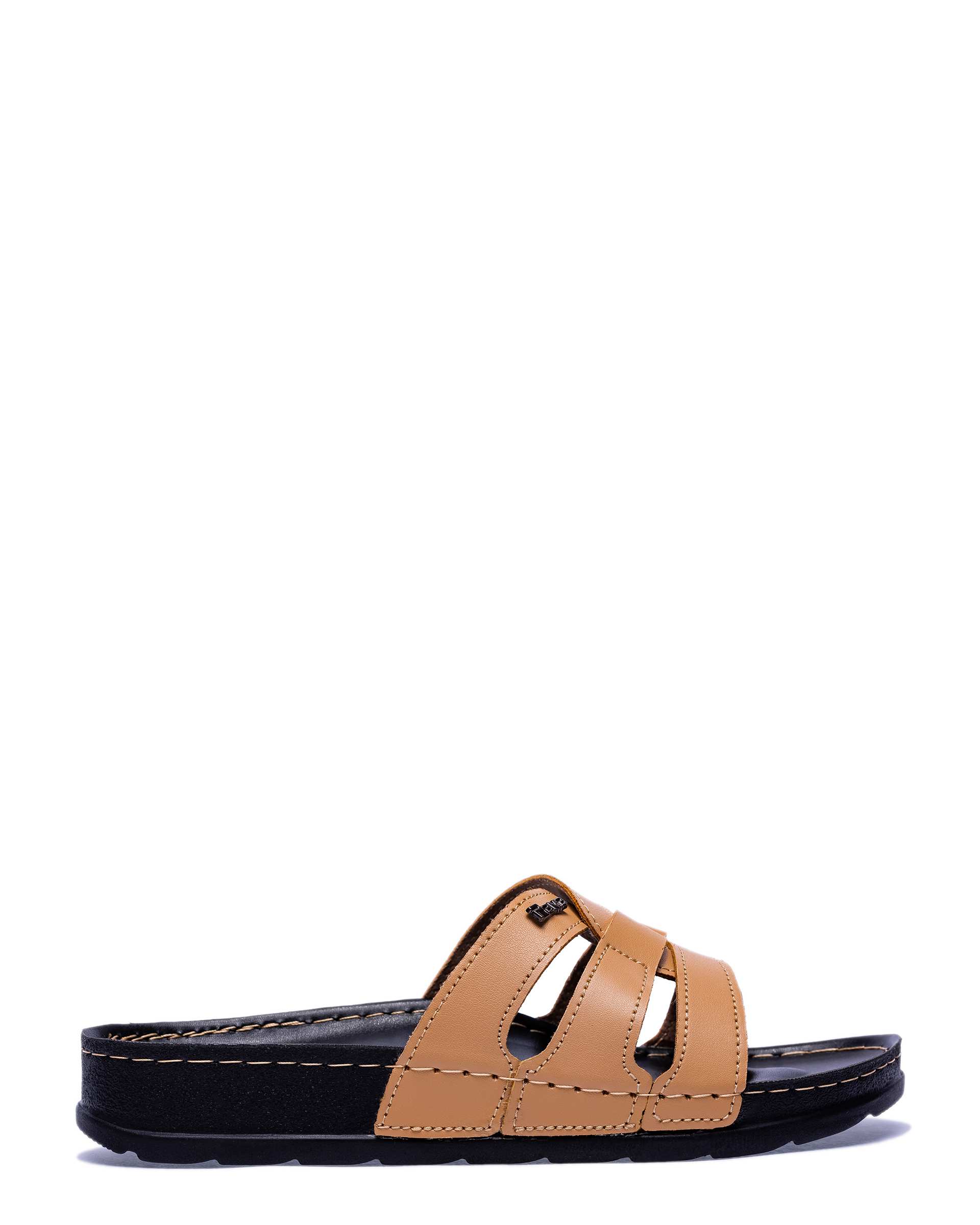 دمپایی زنانه راحیل کرم پاما مدل HZRHL