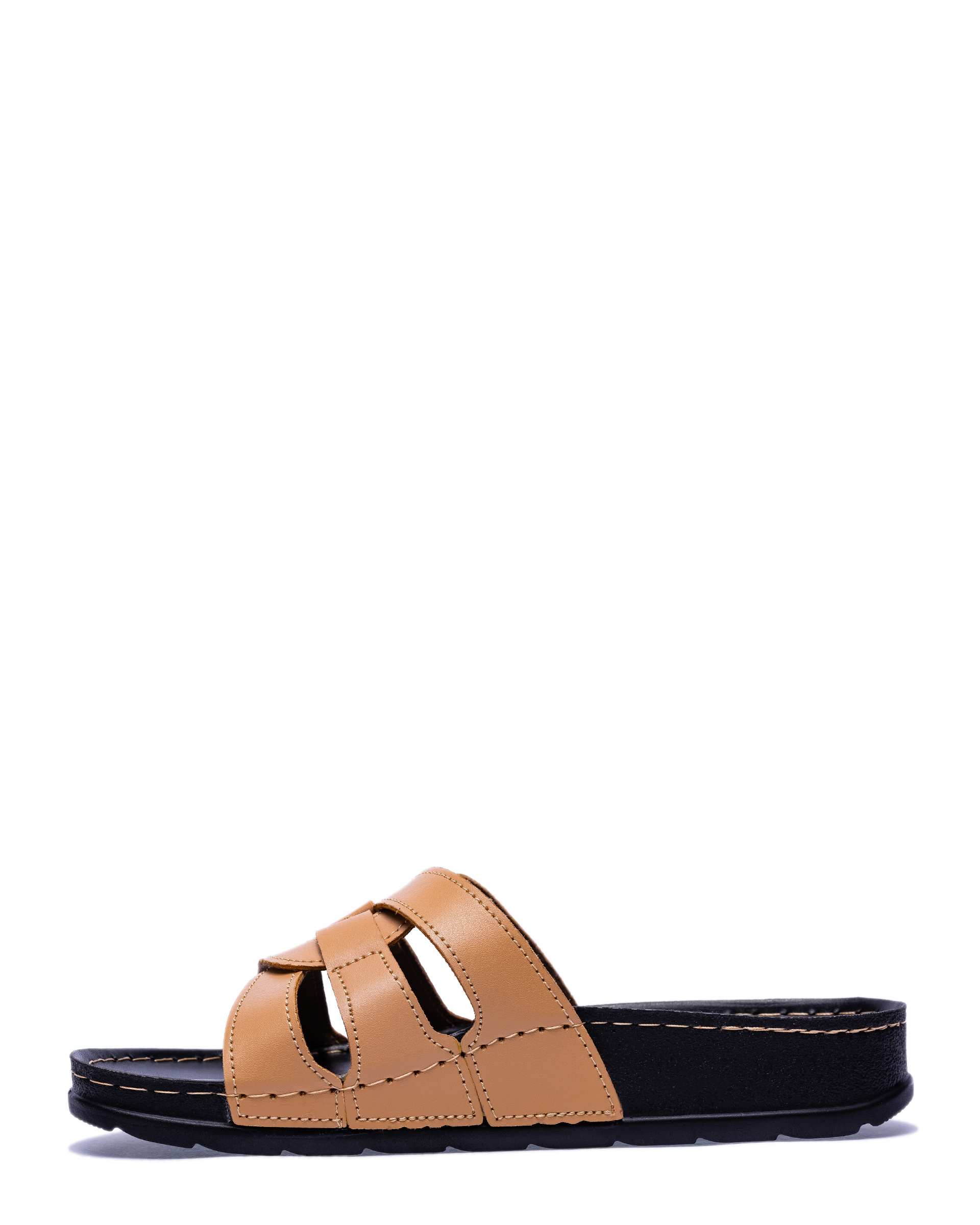 دمپایی زنانه راحیل کرم پاما مدل HZRHL