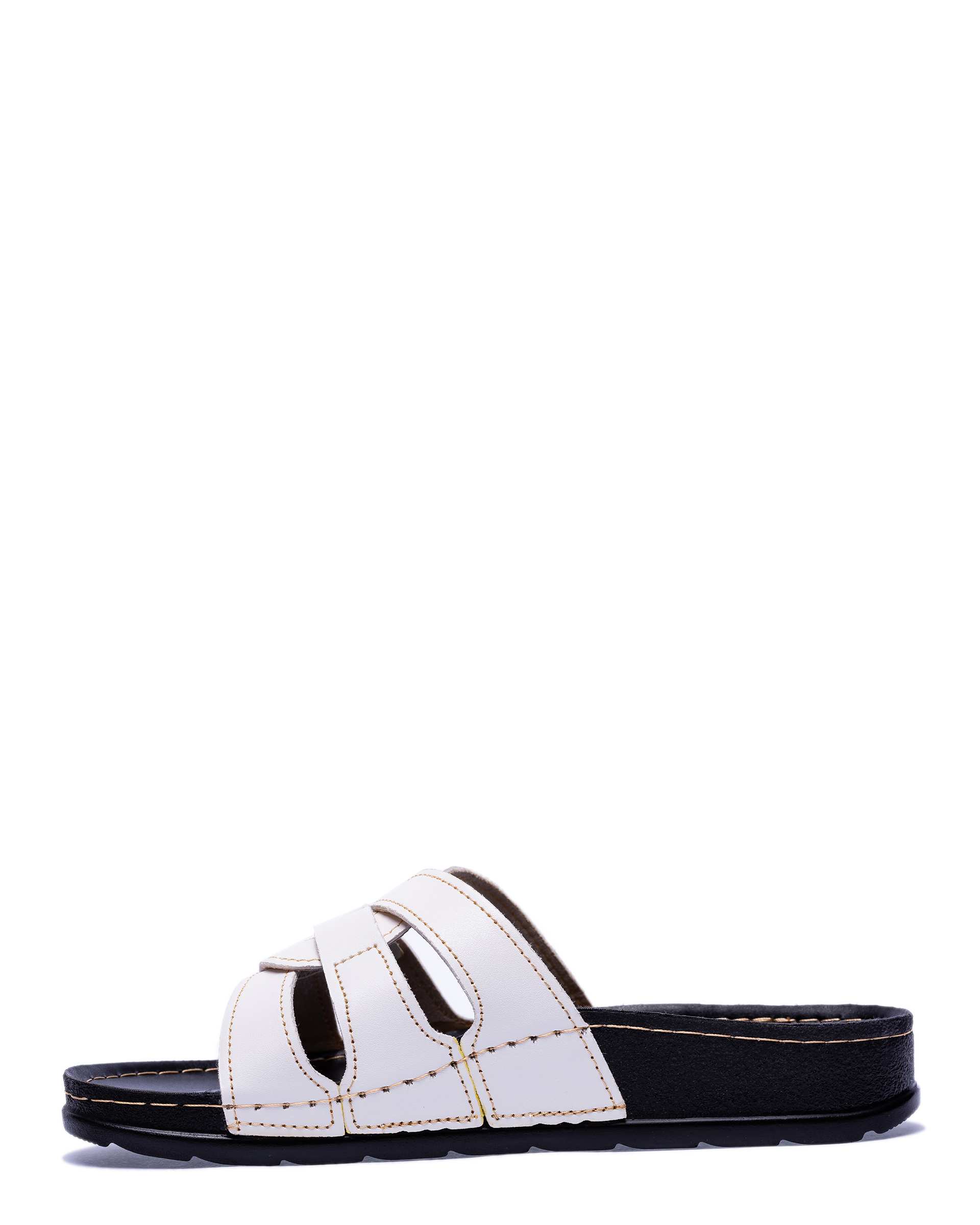 دمپایی زنانه راحیل سفید پاما Pama مدل HZRHL