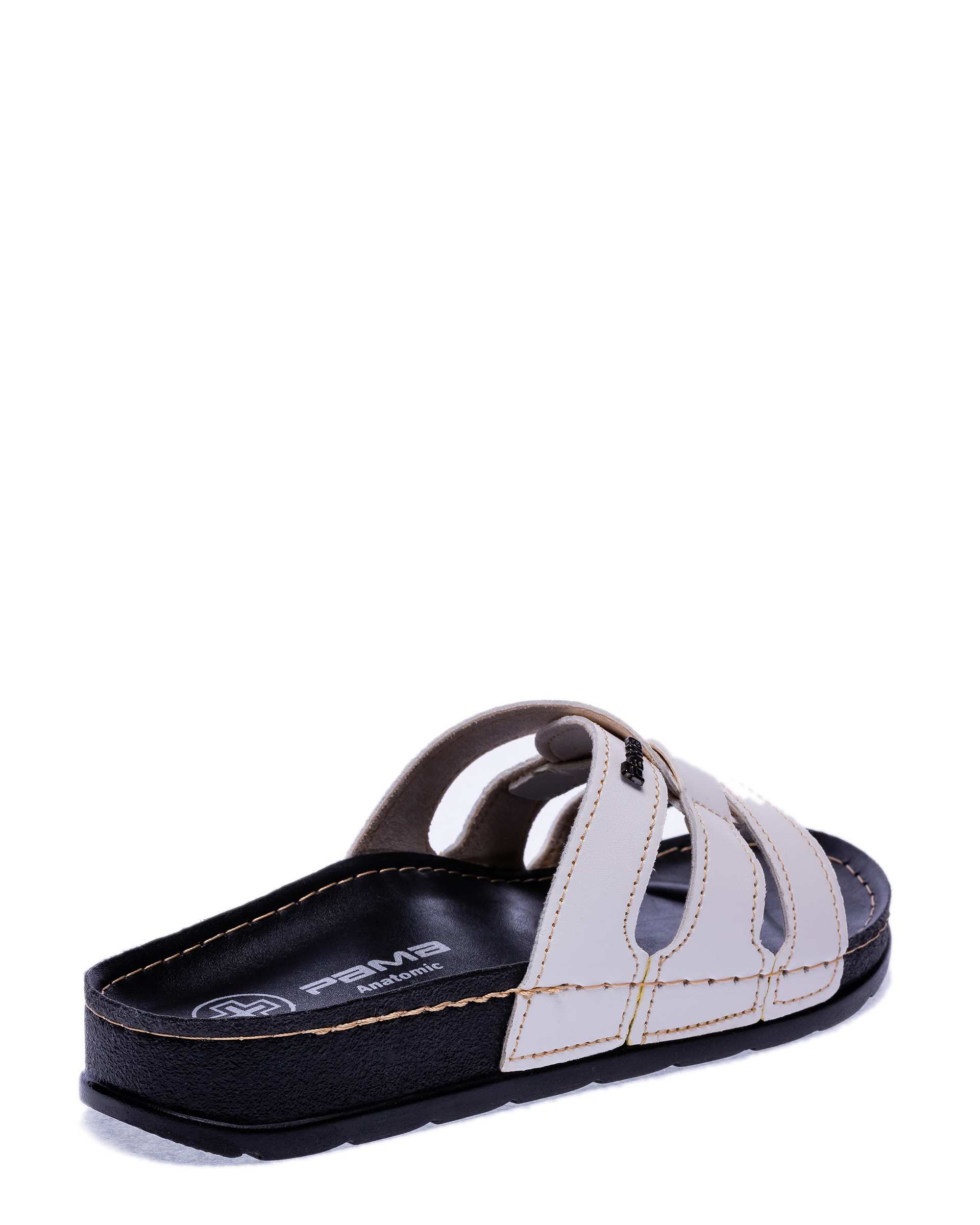 دمپایی زنانه راحیل سفید پاما Pama مدل HZRHL