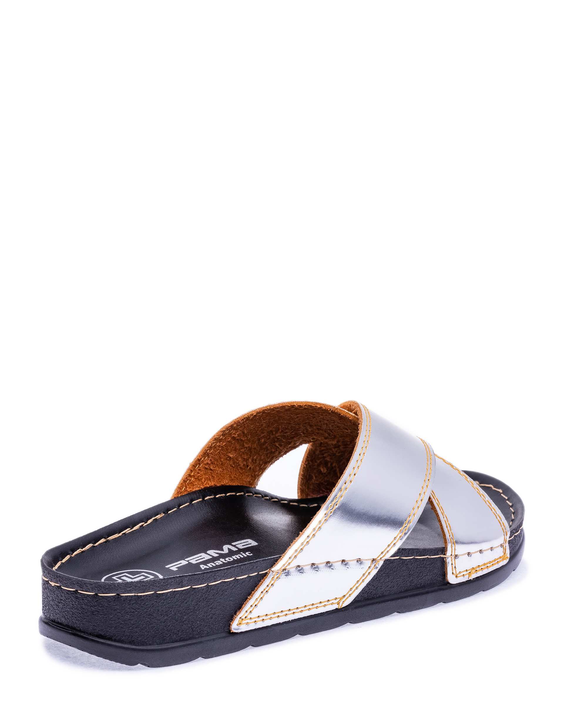 دمپایی زنانه رستا نقره ای پاما Pama مدل HZRST