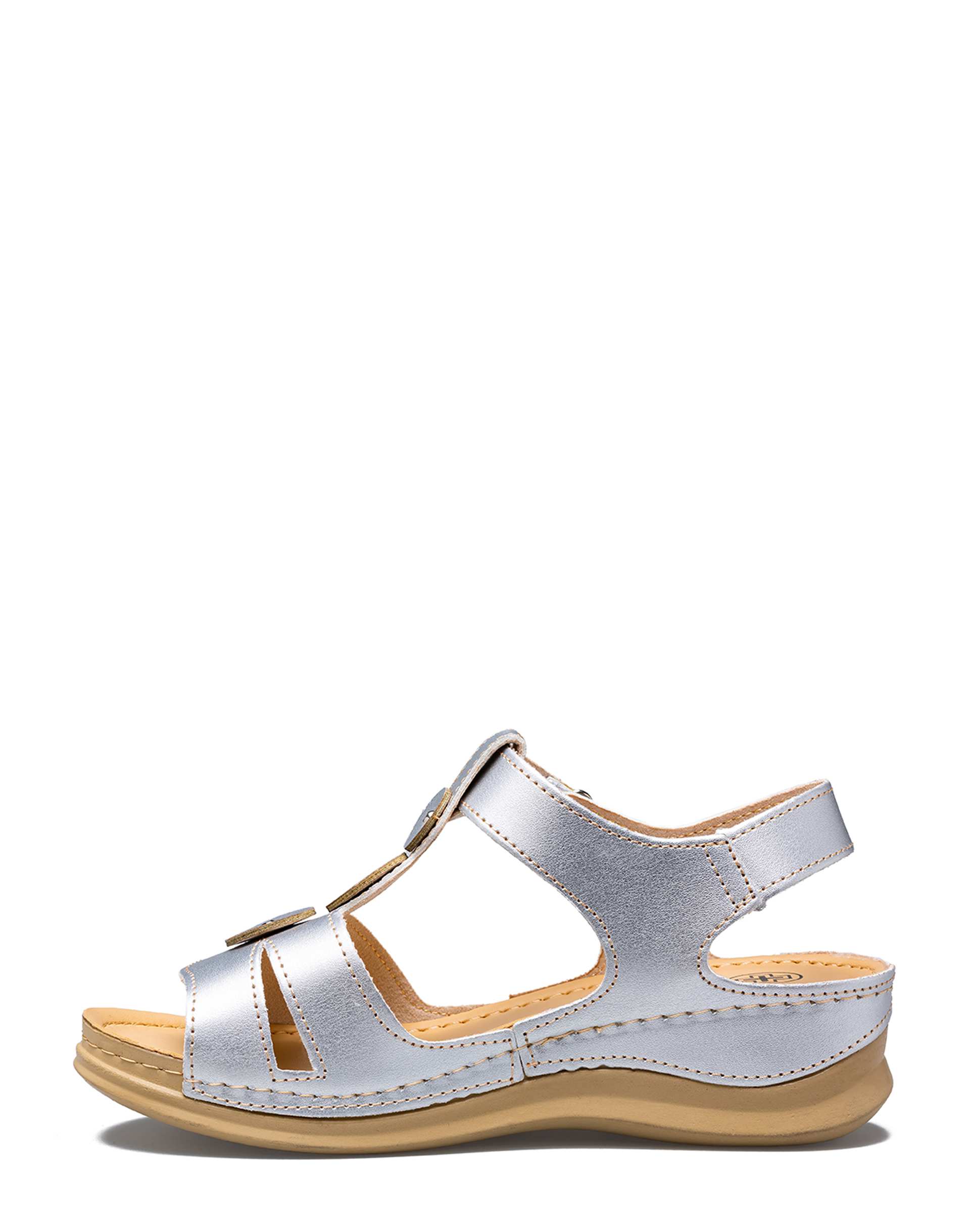 صندل زنانه دالیا نقره ای پاما Pama مدل HZDLY