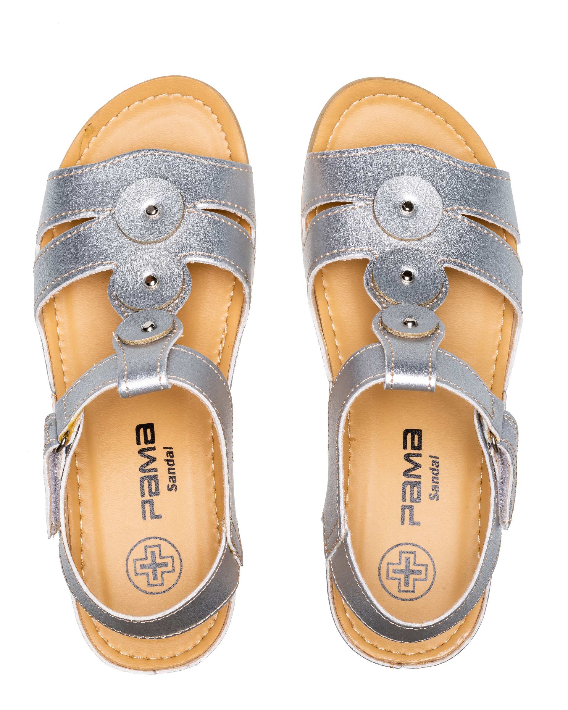 صندل زنانه دالیا نقره ای پاما Pama مدل HZDLY