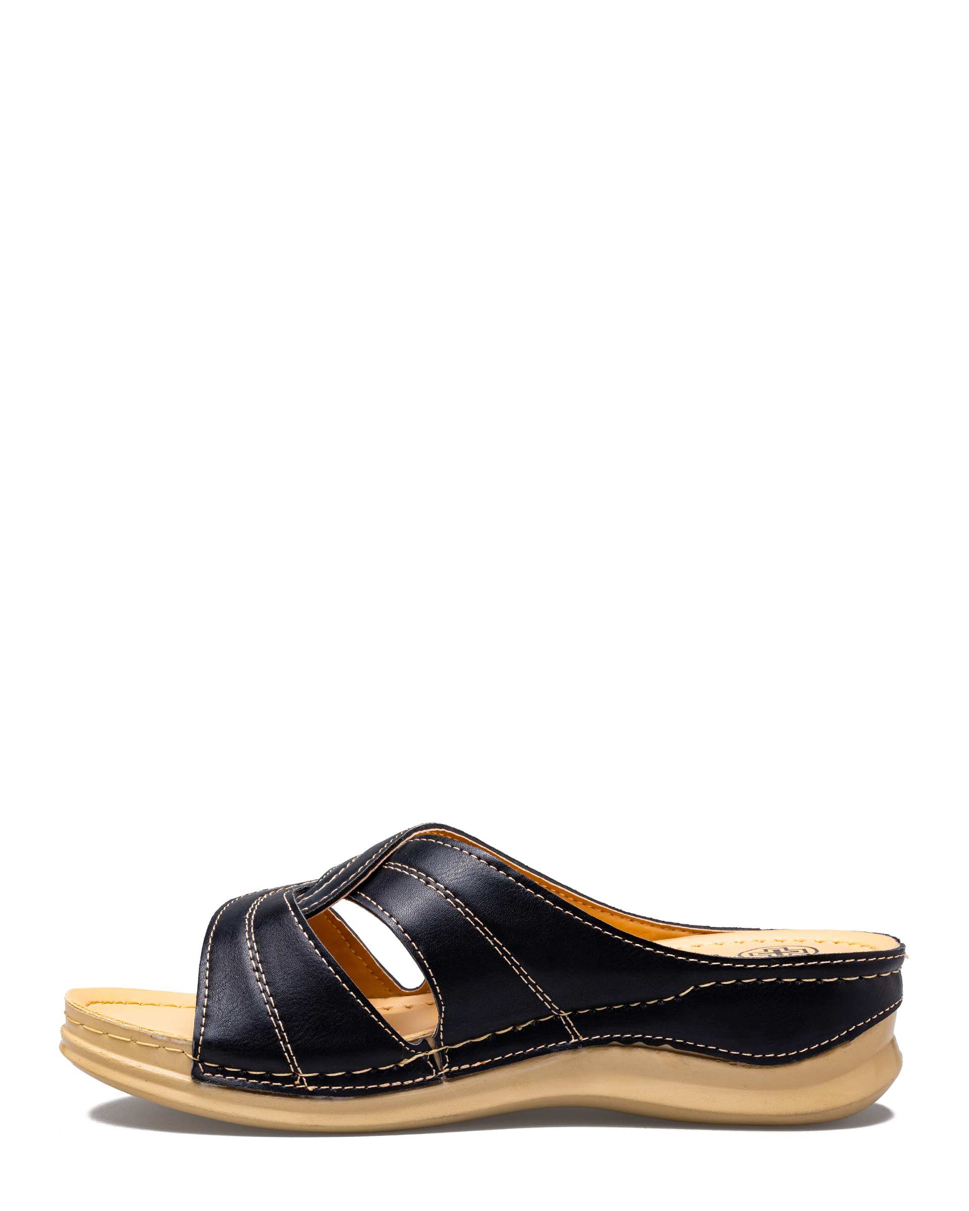 دمپایی زنانه دوریس مشکی پاما Pama مدل HZDRS