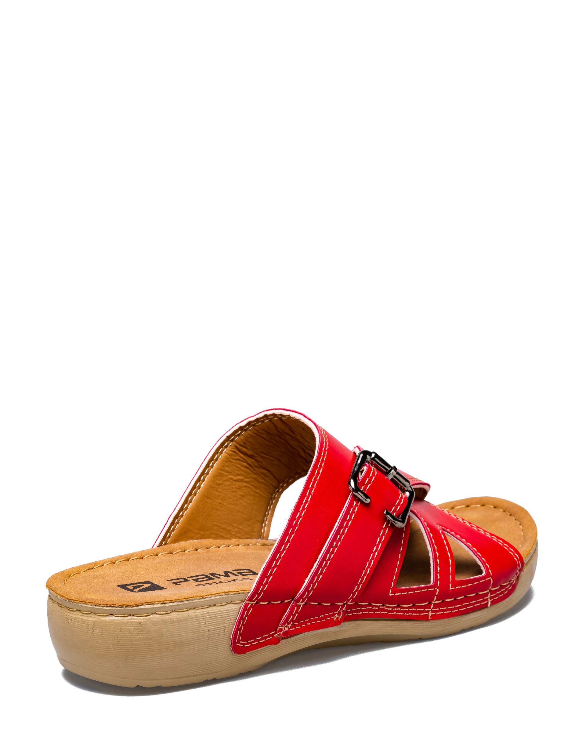 دمپایی زنانه پروا قرمز پاما Pama مدل HZPRV