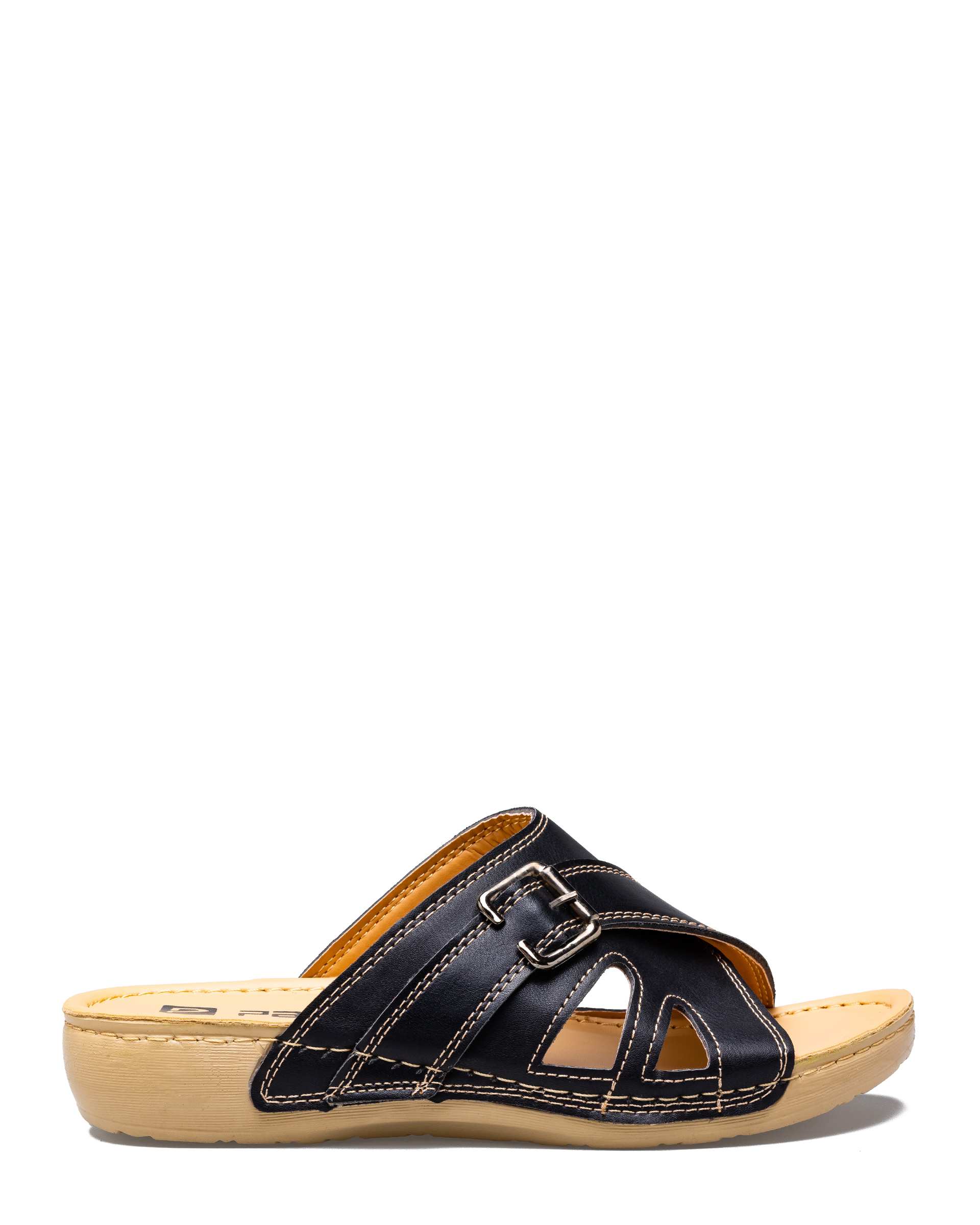 دمپایی زنانه پروا مشکی پاما Pama مدل HZPRV