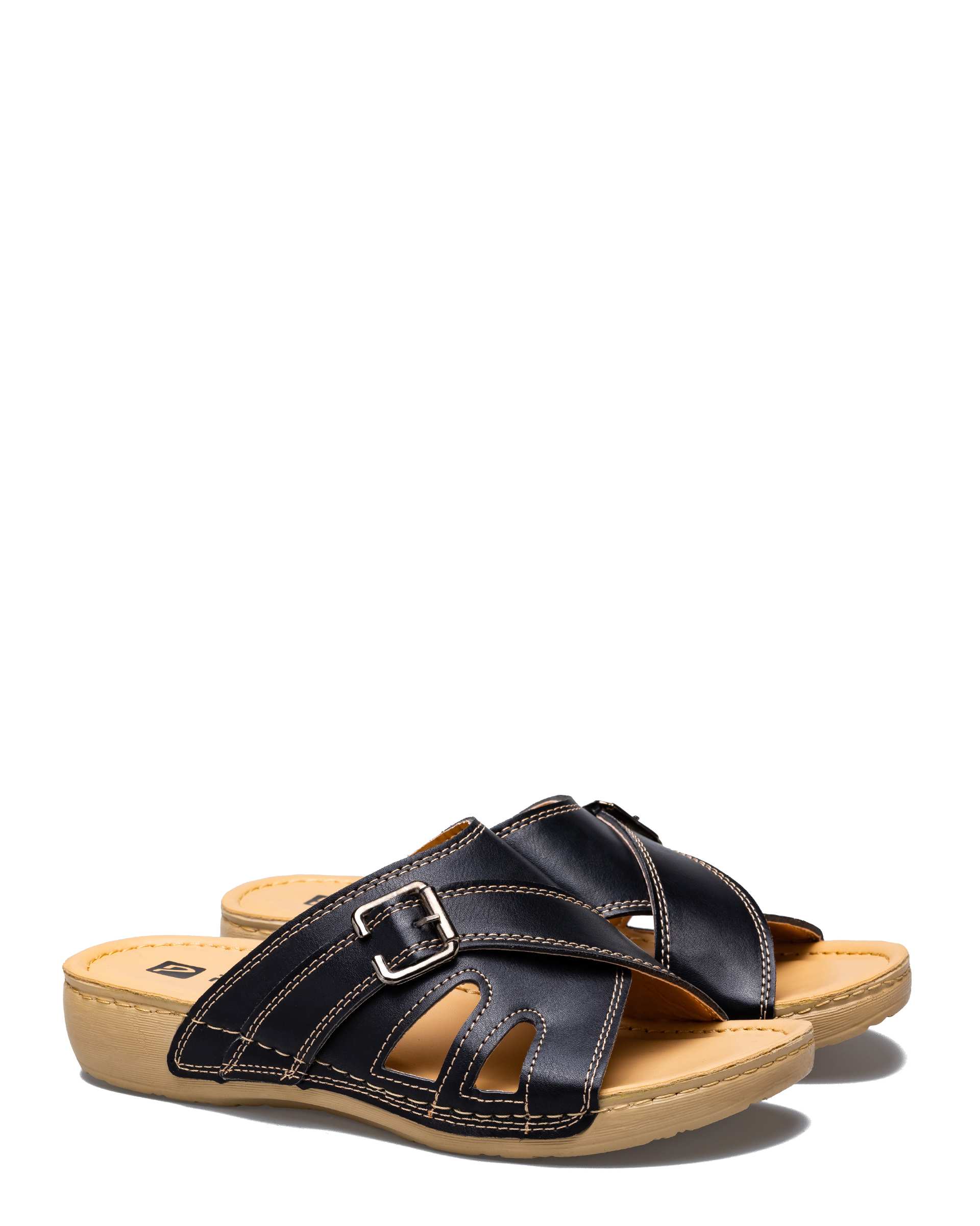 دمپایی زنانه پروا مشکی پاما Pama مدل HZPRV