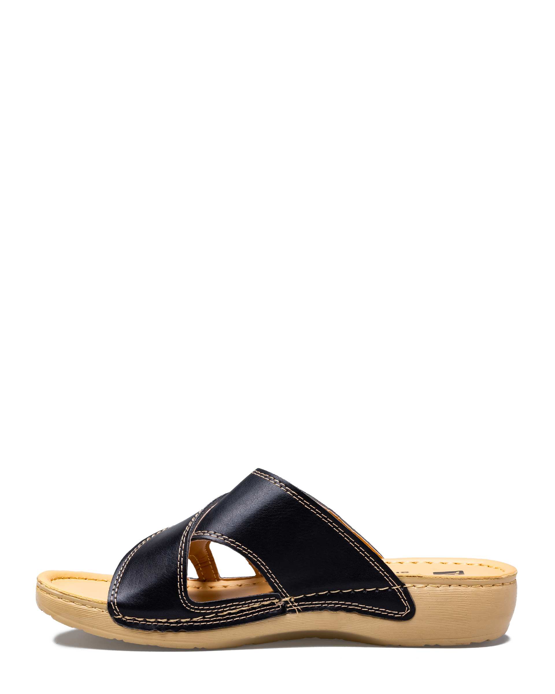 دمپایی زنانه پروا مشکی پاما Pama مدل HZPRV