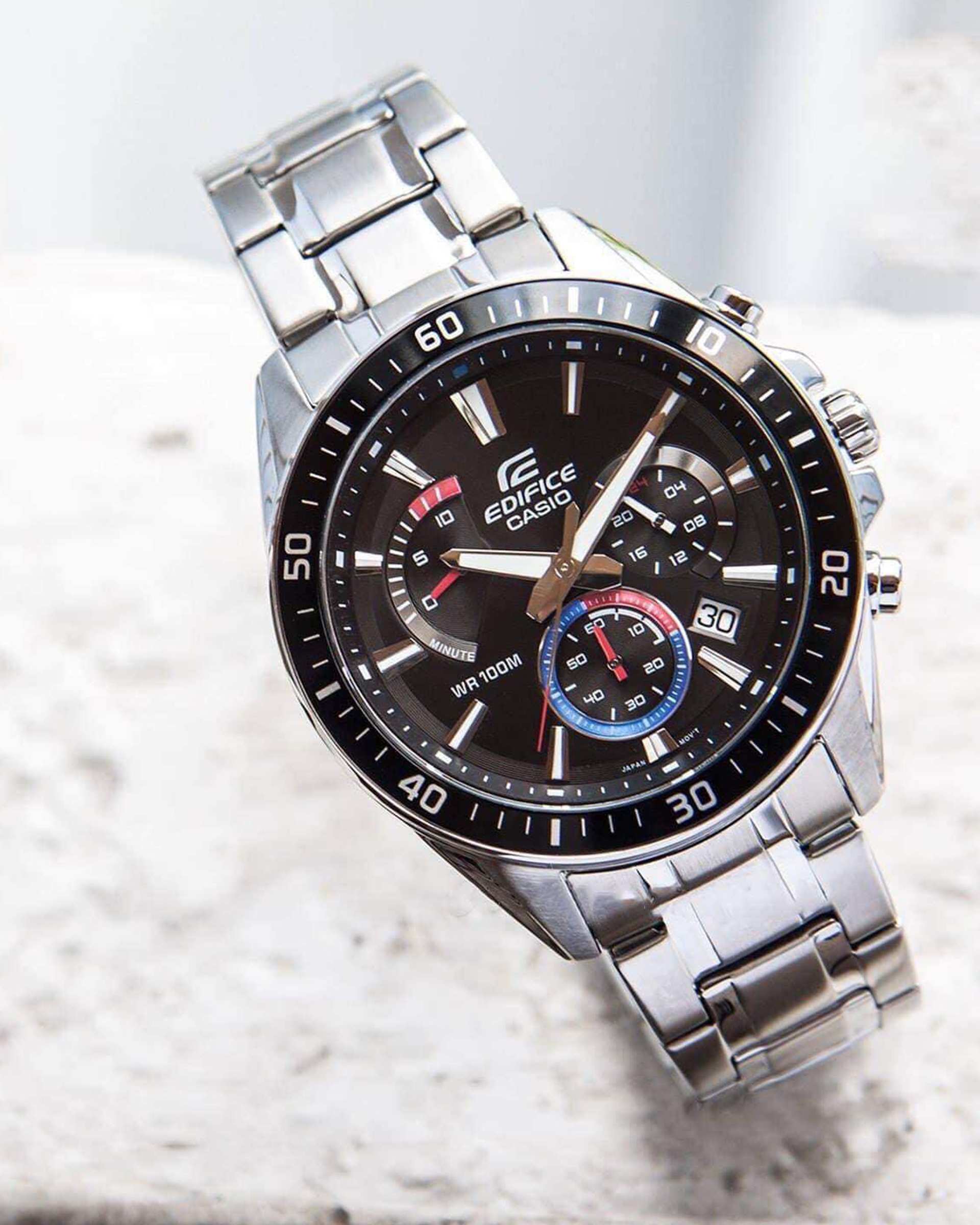 ساعت مچی مردانه عقربه ای EDIFICE کاسیو Casio مدل EFR-552D-1A3