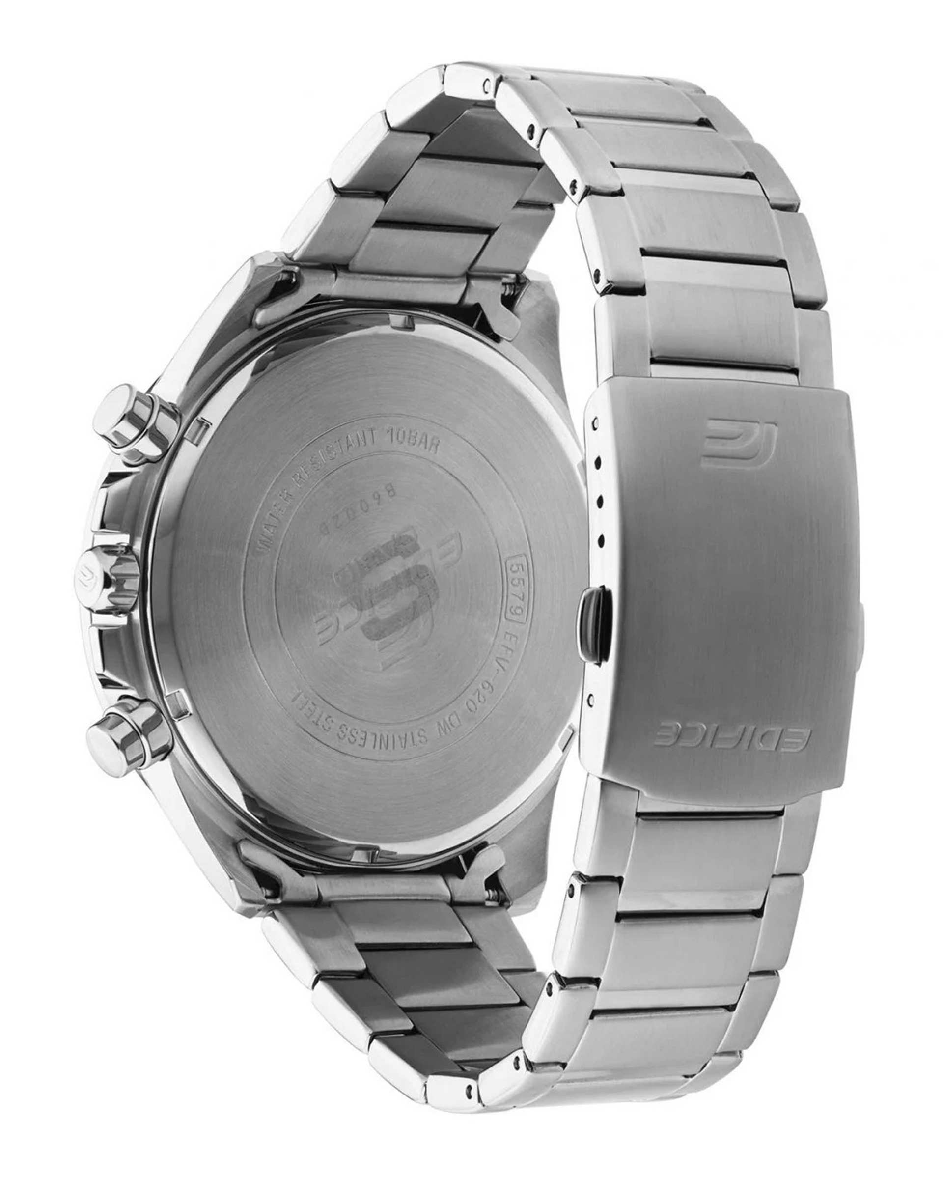 ساعت مچی مردانه عقربه ای EDIFICE کاسیو Casio مدل EFV-620D-1A2VUDF