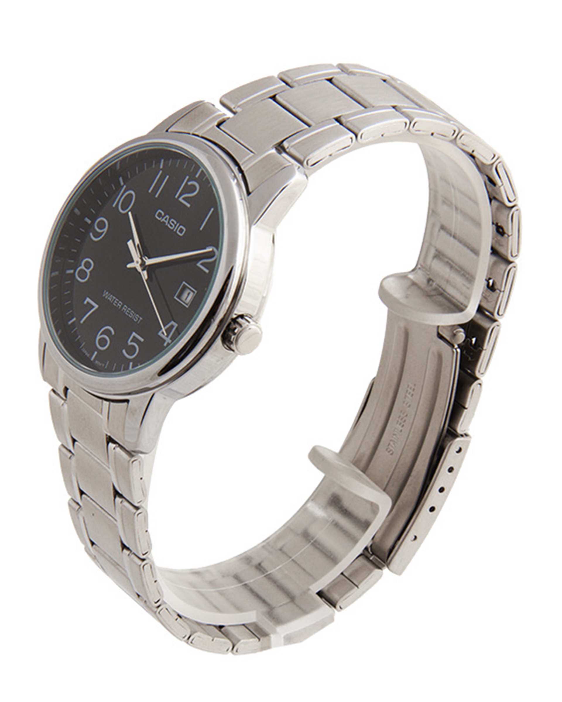 ساعت مچی مردانه عقربه ای کاسیو Casio مدل MTP-V002D-1B