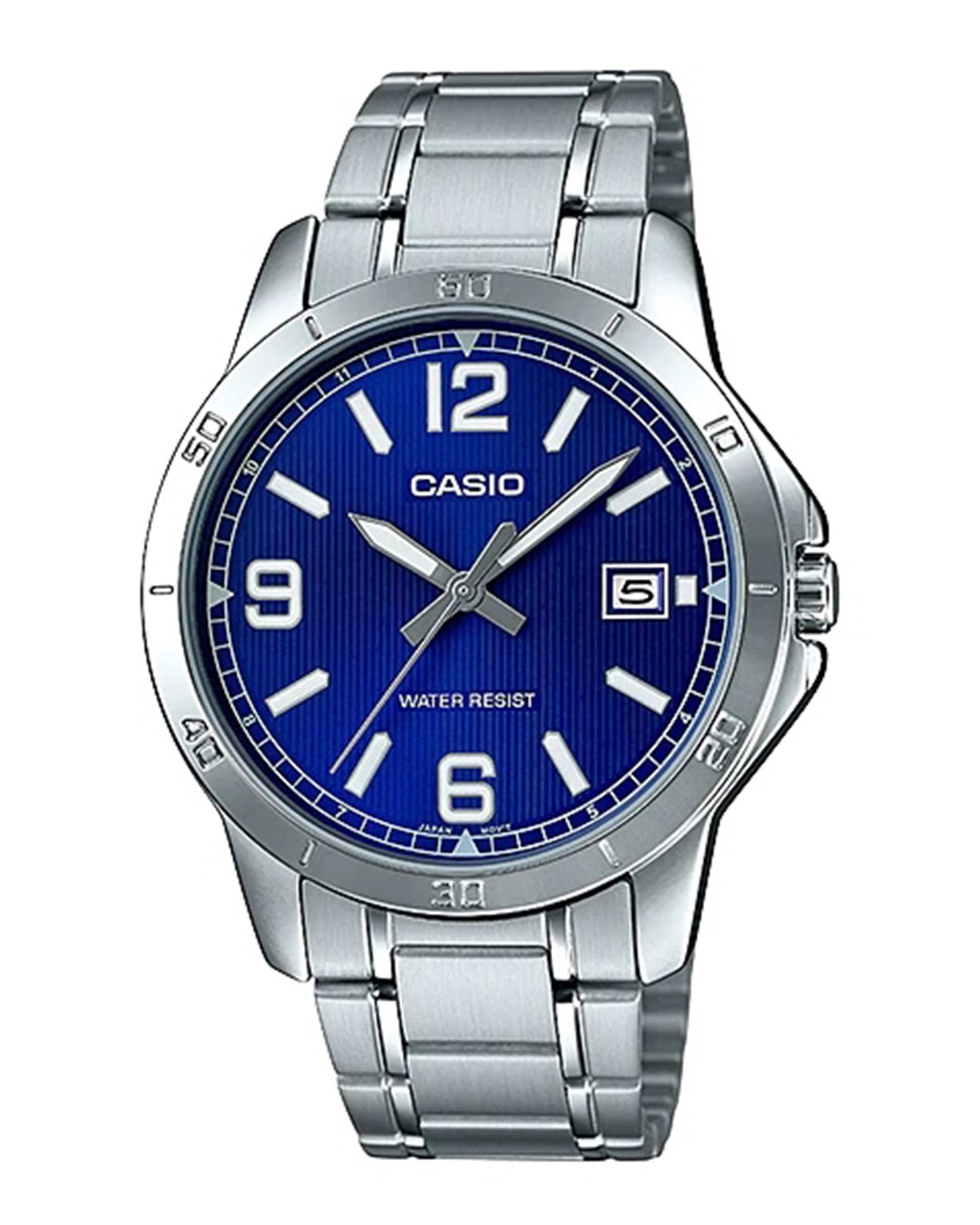 ساعت مچی مردانه عقربه ای کاسیو Casio مدل MTP-V004D-2BUDF