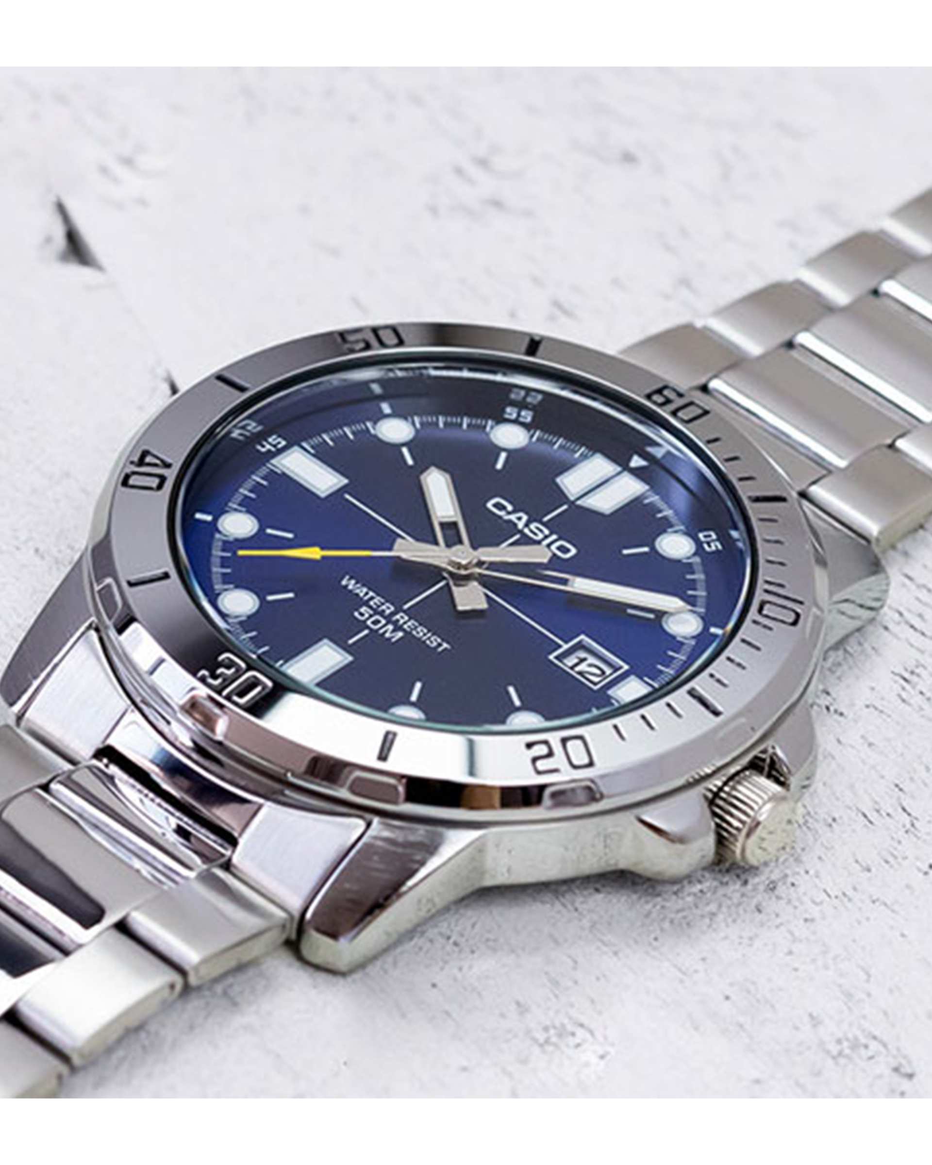 ساعت مچی مردانه عقربه ای کاسیو Casio مدل MTP-VD01D-2E