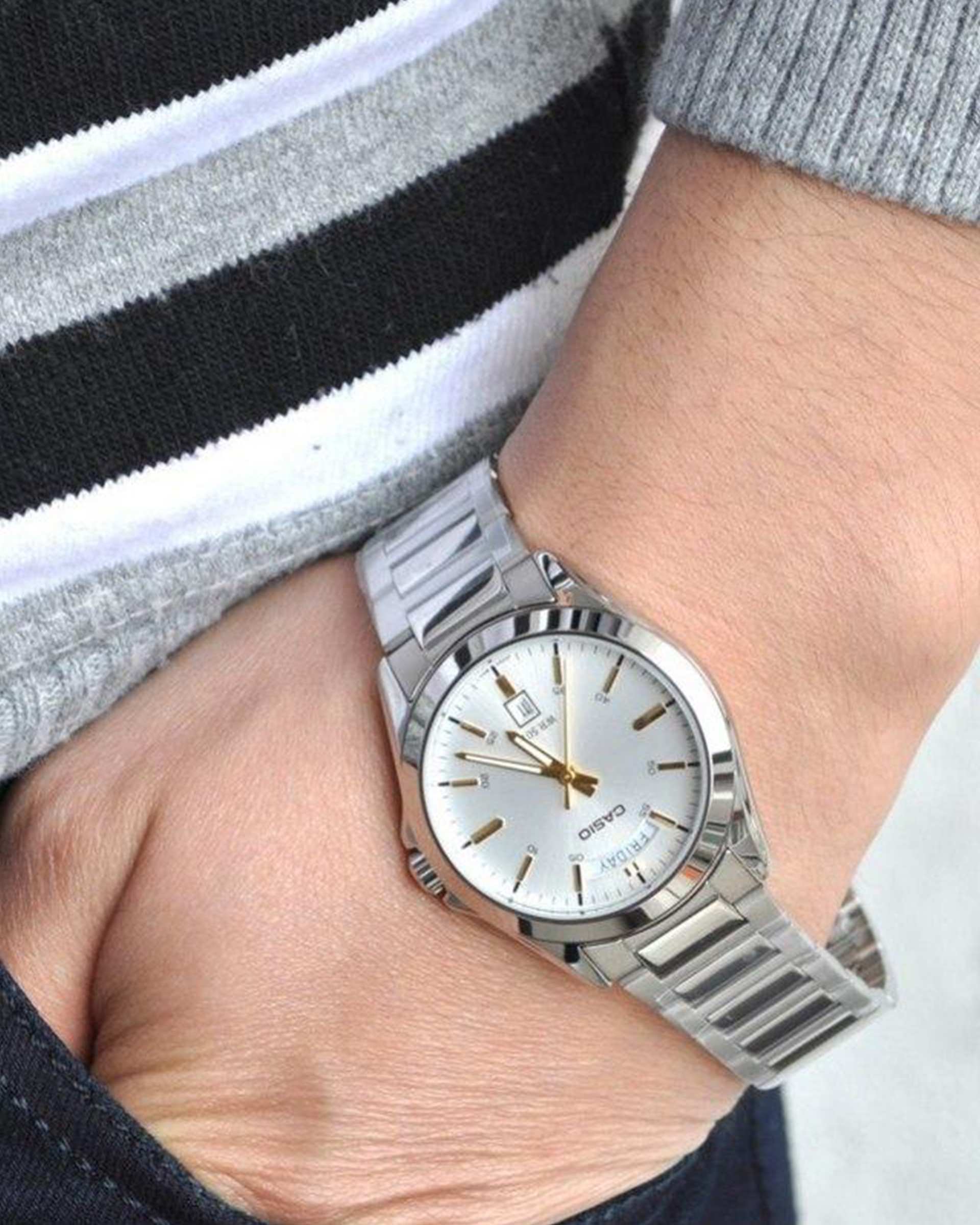 ساعت مچی مردانه عقربه ای کاسیو Casio مدل MTP-1370D-7A2