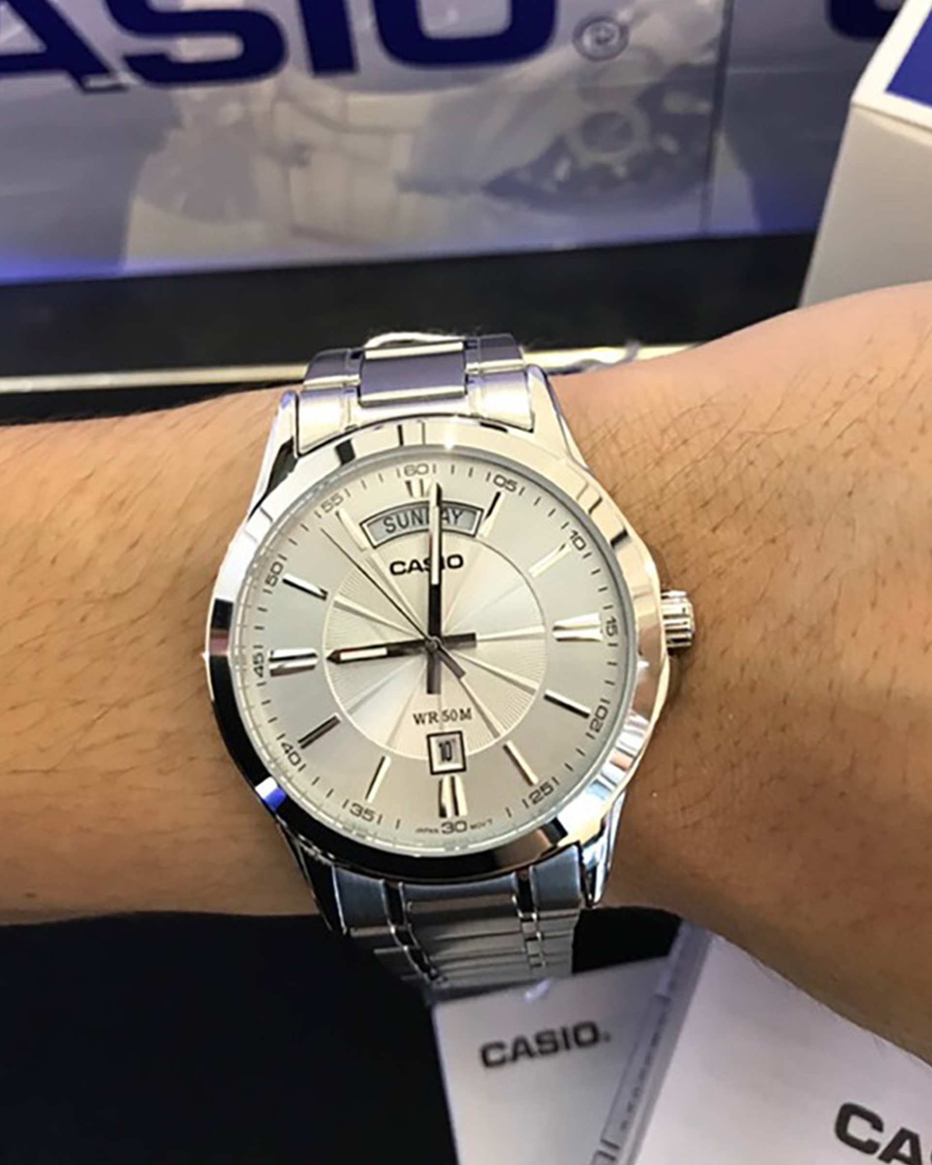 ساعت مچی مردانه عقربه ای کاسیو Casio مدل MTP-1381D-7A