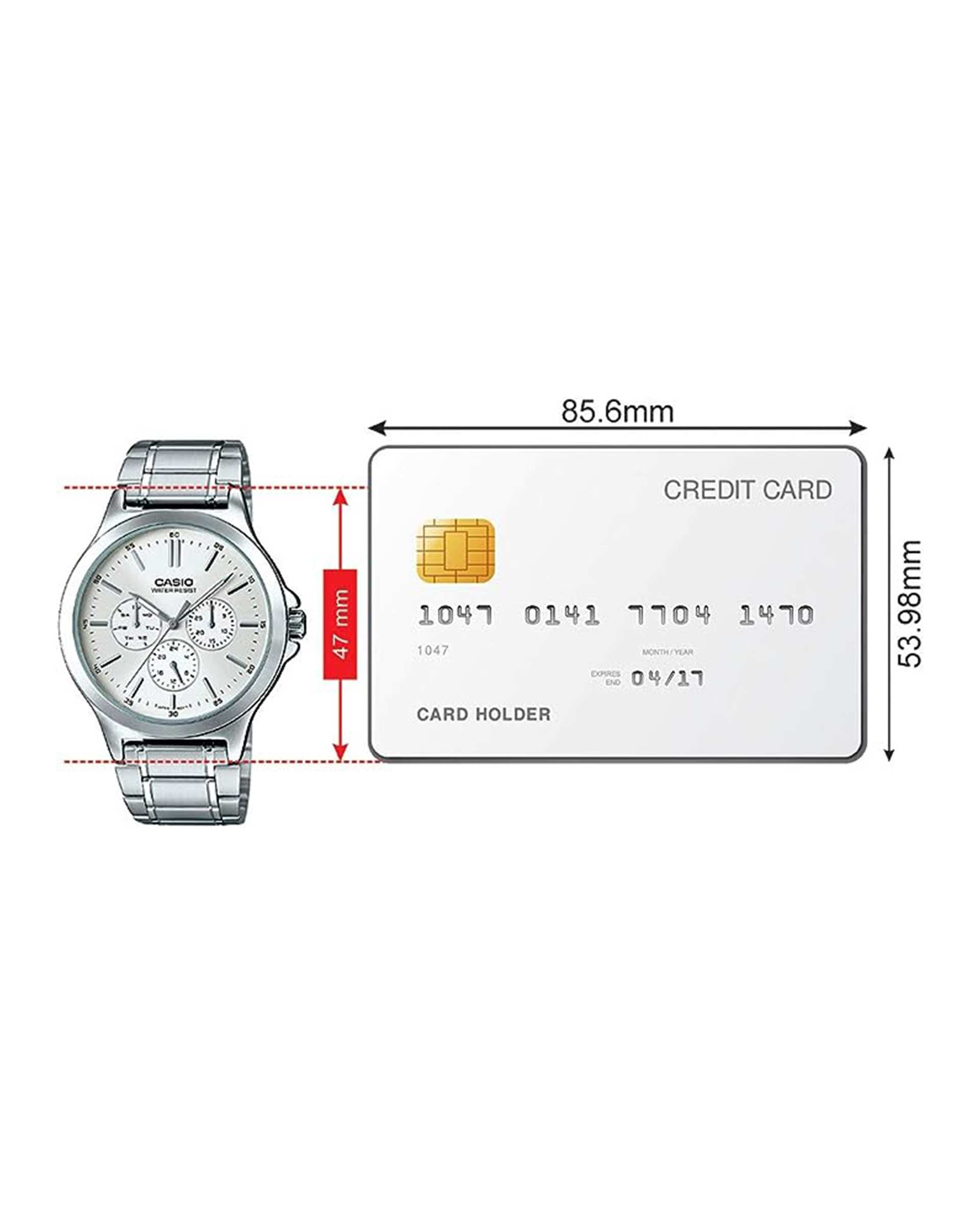 ساعت مچی مردانه عقربه ای کاسیو Casio مدل MTP-V300D-7A