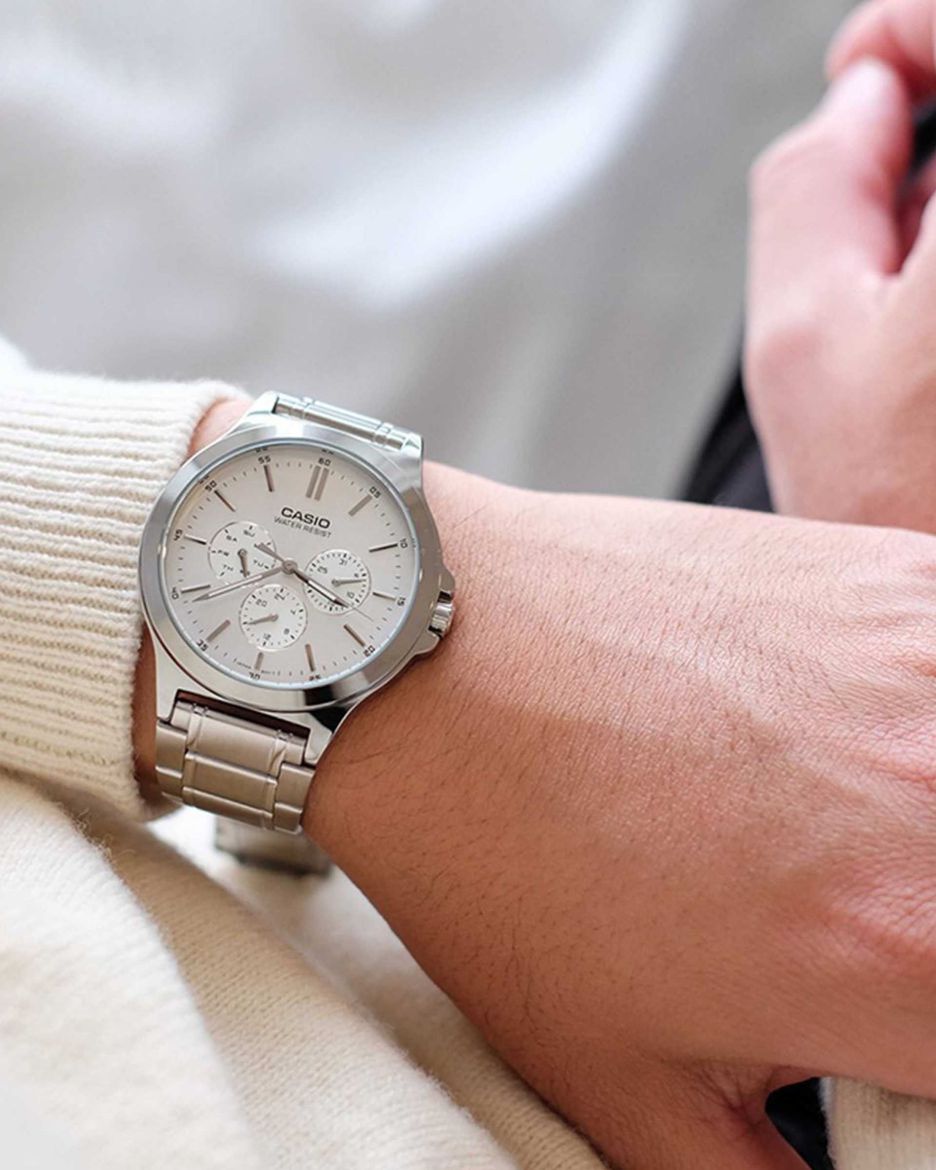 ساعت مچی مردانه عقربه ای کاسیو Casio مدل MTP-V300D-7A