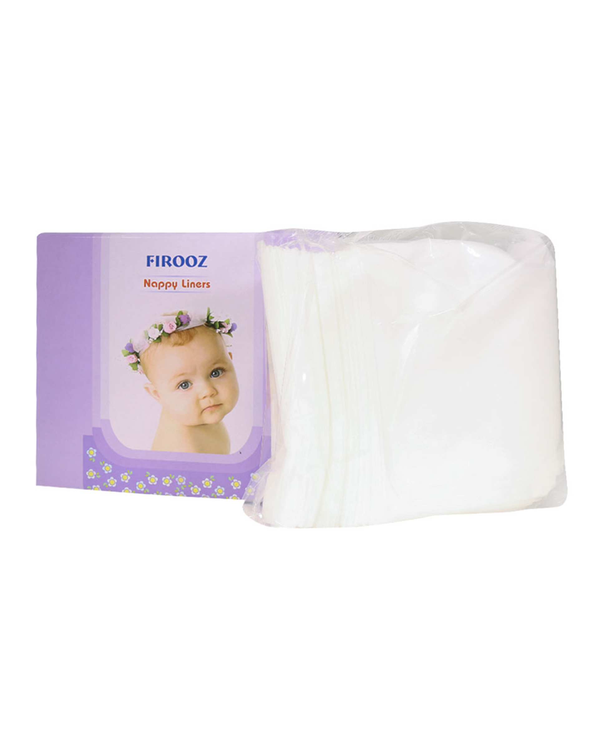 محافظ کهنه کودک فیروز Firooz مدل Nappy Liners بسته 50 عددی