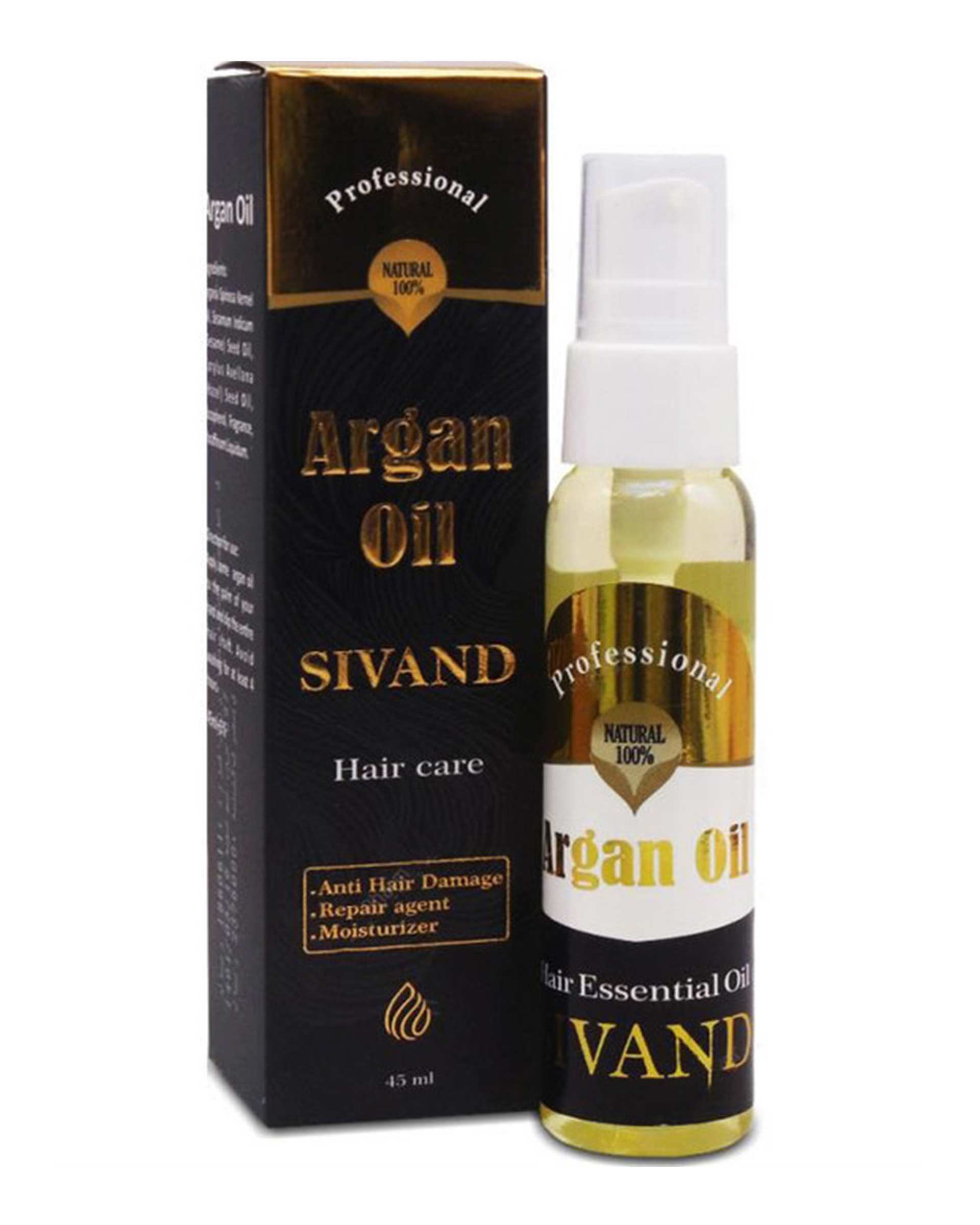 روغن مو سیوند Sivand مدل Argan Repaire حجم 45ml